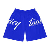 Blue Fade Basketball Shorts - Tooiicy Design Printify
