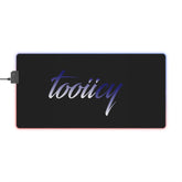 Illuminated Gaming Mouse Pad - Tooiicy Design for Gamers Printify