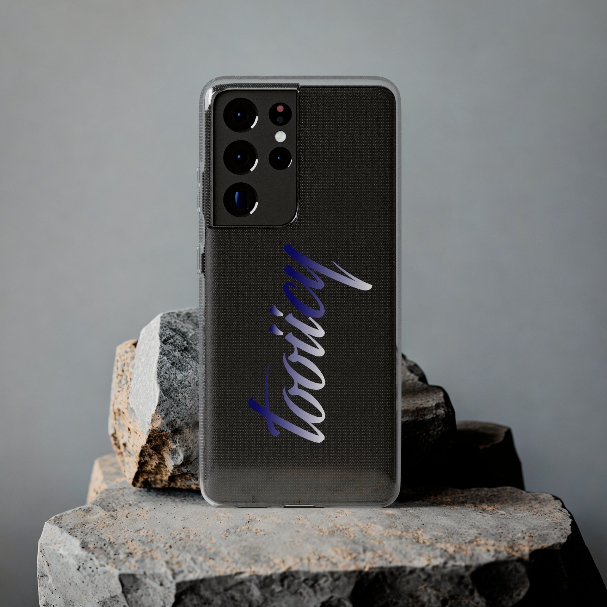 Stylish Phone Case - 'Tooiicy' Design Printify