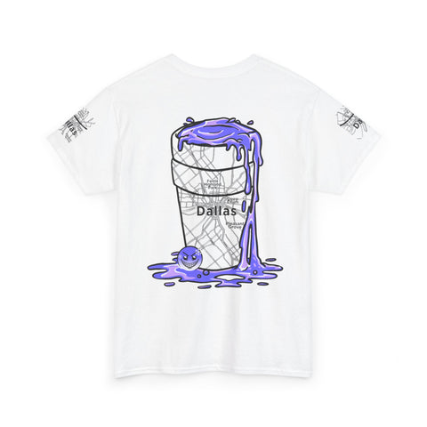 Tooiicy Texas T Shirt Purple Drank Unisex Tee