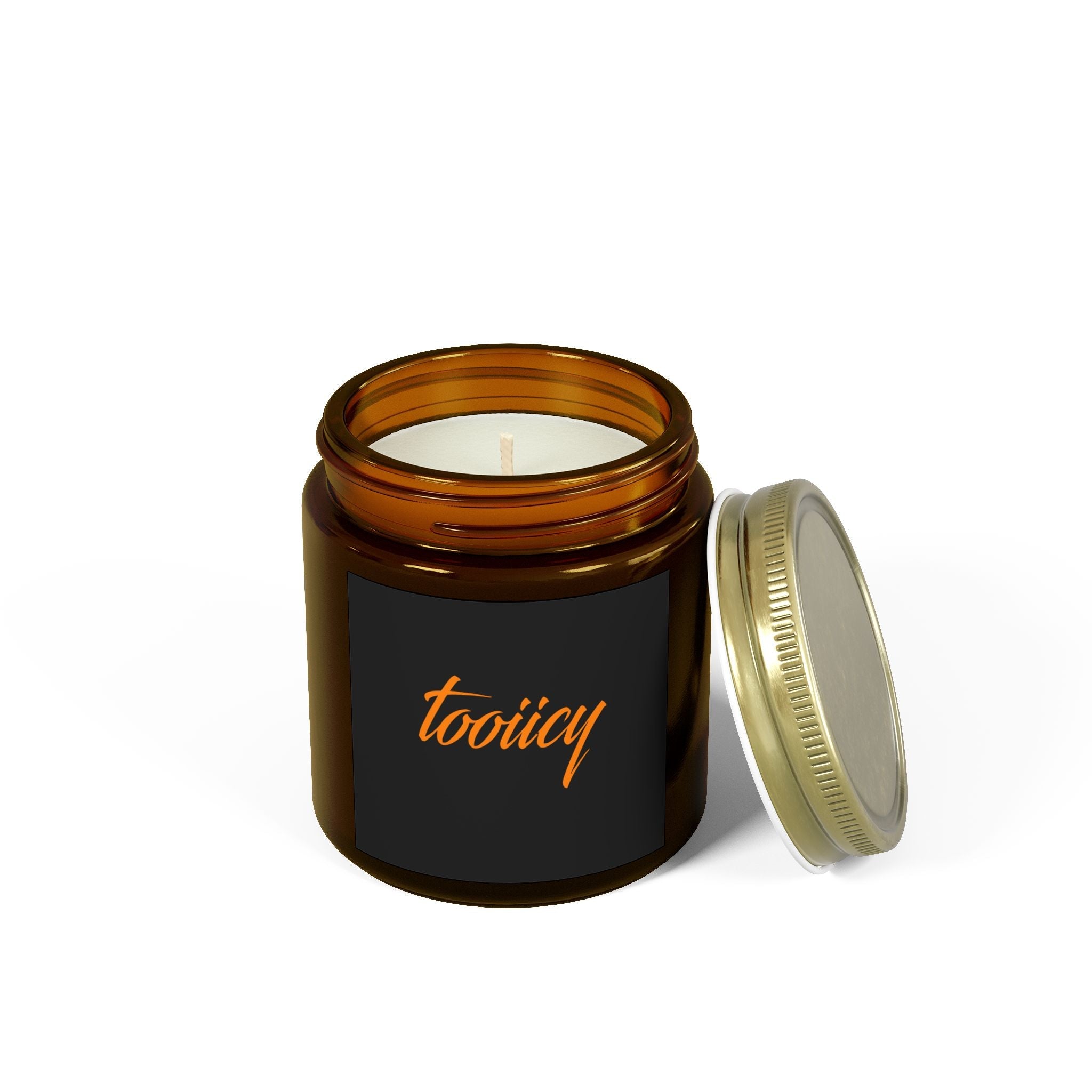 Toxicity Scented Candles - Coconut Apricot Wax (4oz & 9oz) | Relaxing Home Fragrance Printify