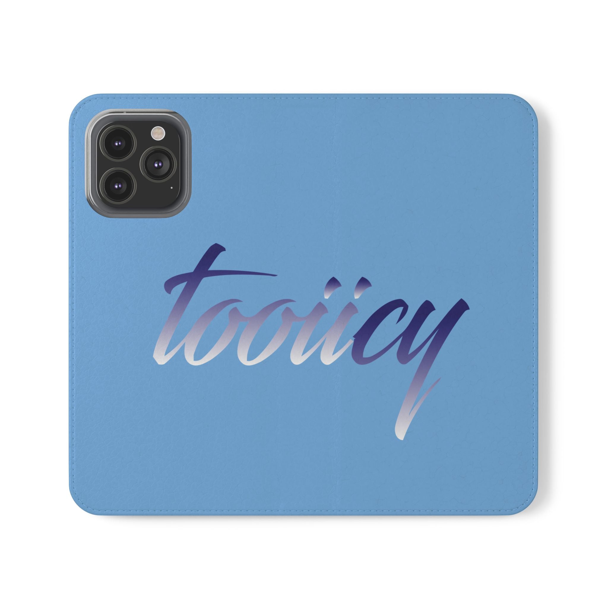 Stylish Flip Case with 'Tooiicy Design for Smartphones Printify