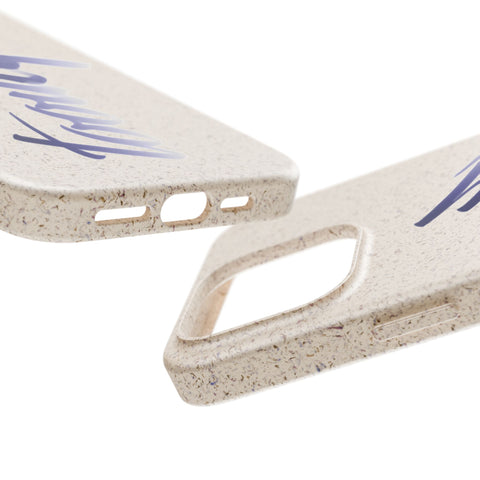 Eco-Friendly Biodegradable Phone Case - 'Tooiicy' Design