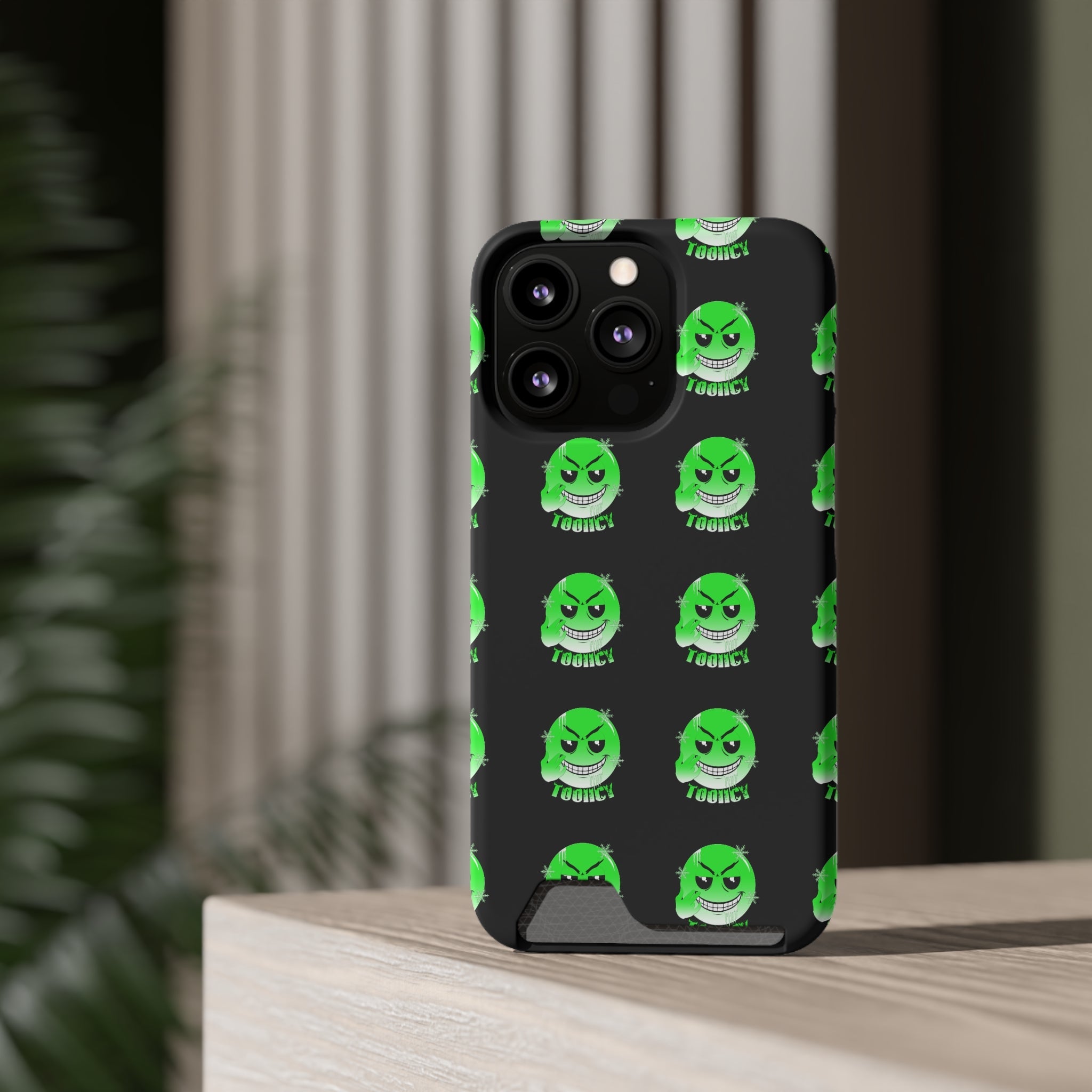 Tooiicy Green Faced phone case Printify