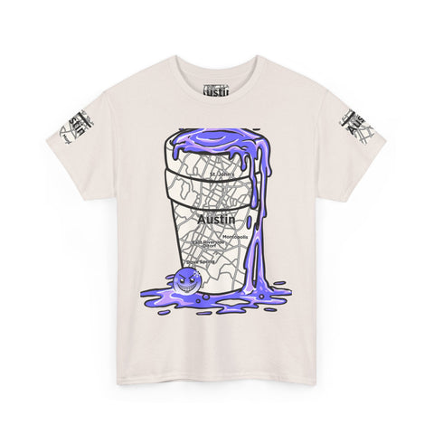 Austin Texas Map Texas Tea Shirt from Tooiicy Clothing Printify