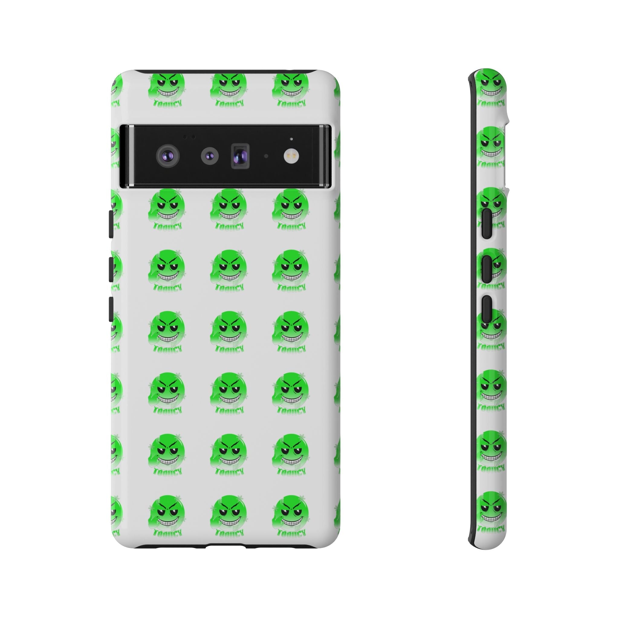 Tooiicy Green Face Phone Case Printify