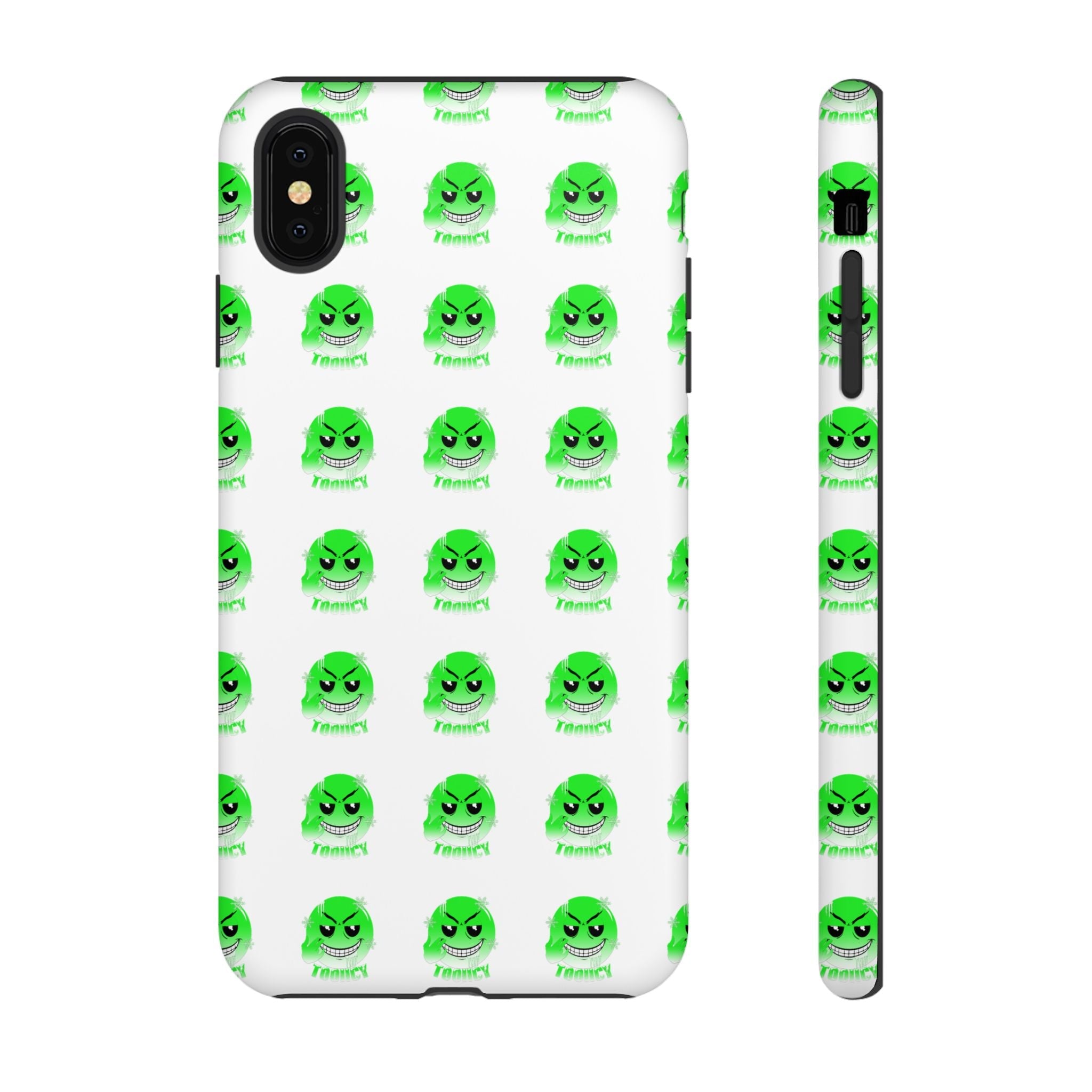 Tooiicy Green Face Phone Case Printify