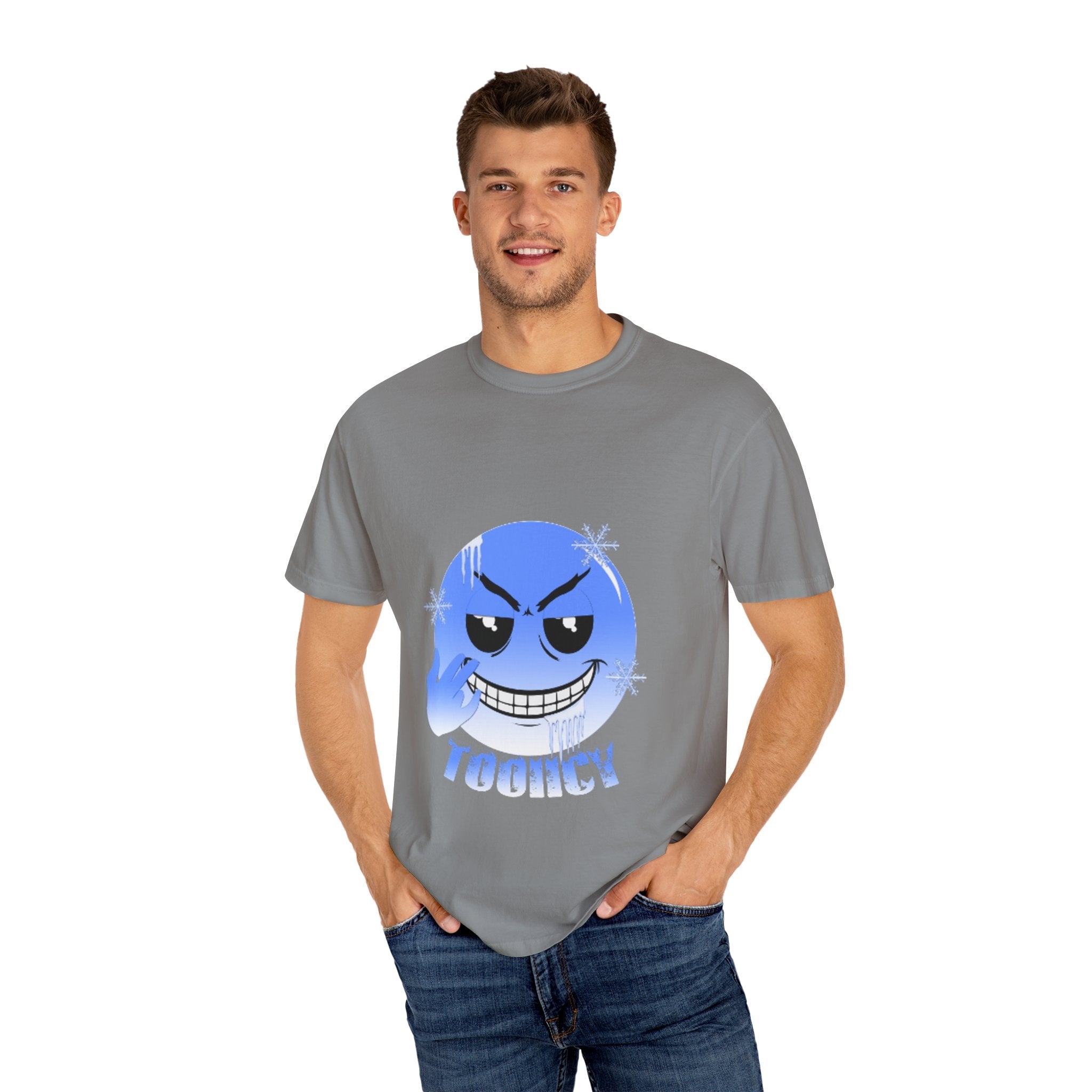 Tooiicy Blue Face T-shirt Printify