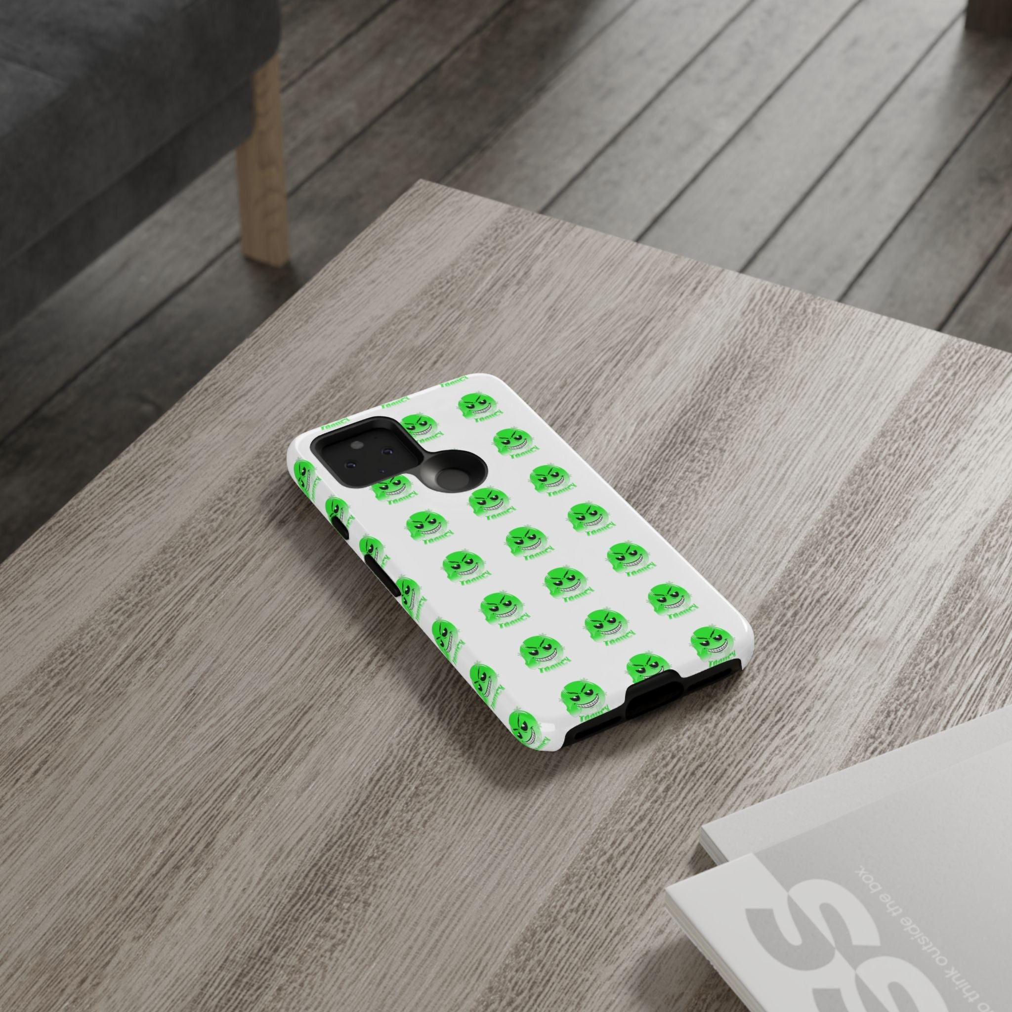 Tooiicy Green Face Phone Case Printify