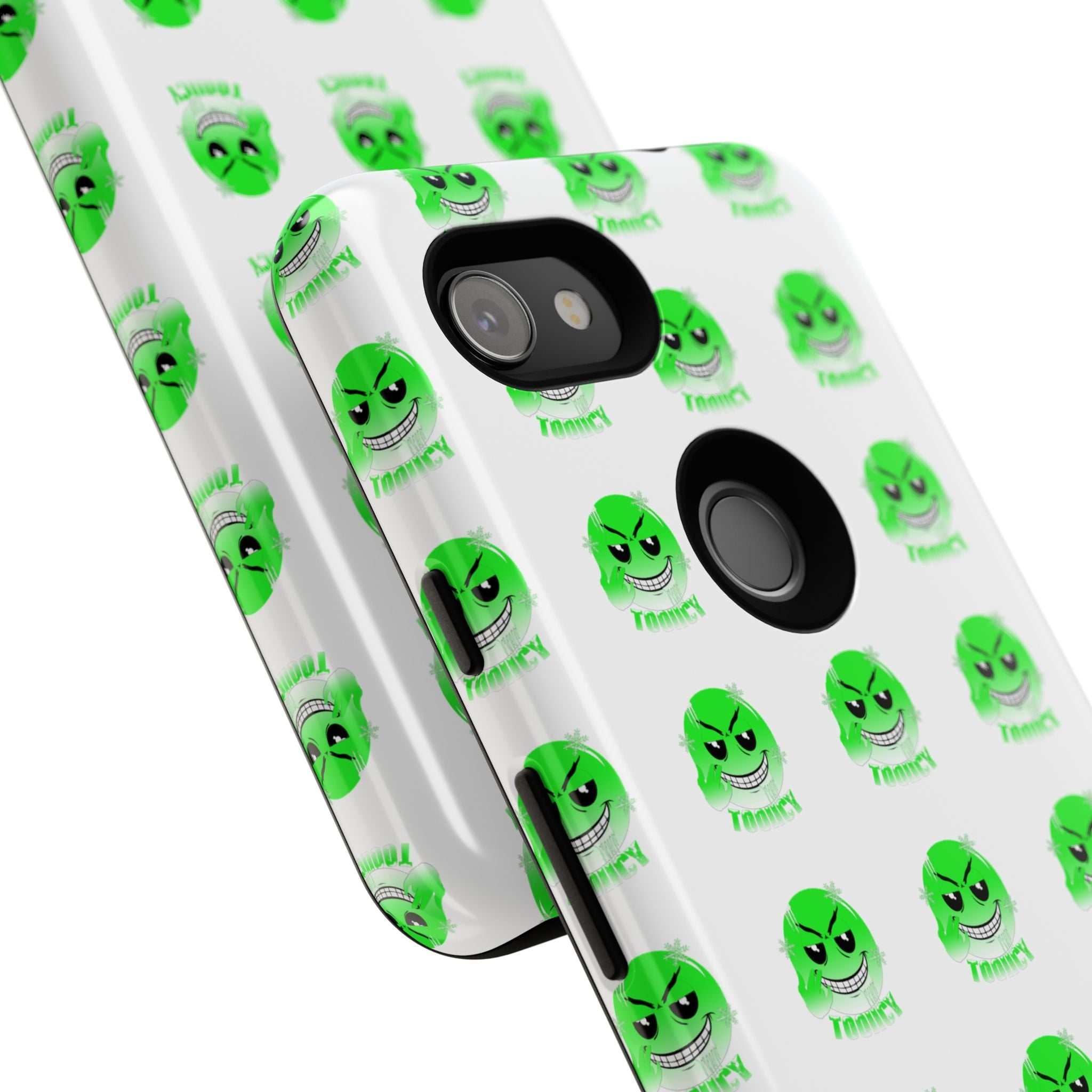 Tooiicy Green Face Phone Case Printify