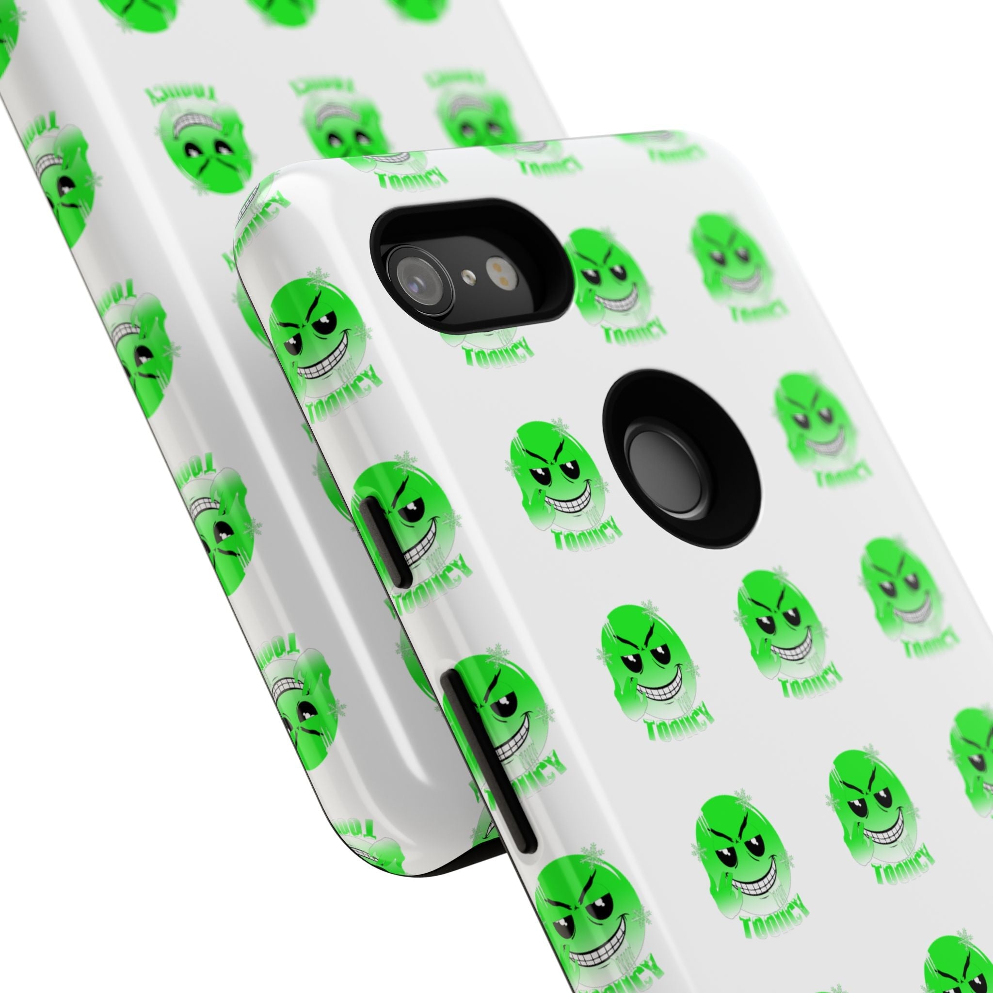 Tooiicy Green Face Phone Case Printify