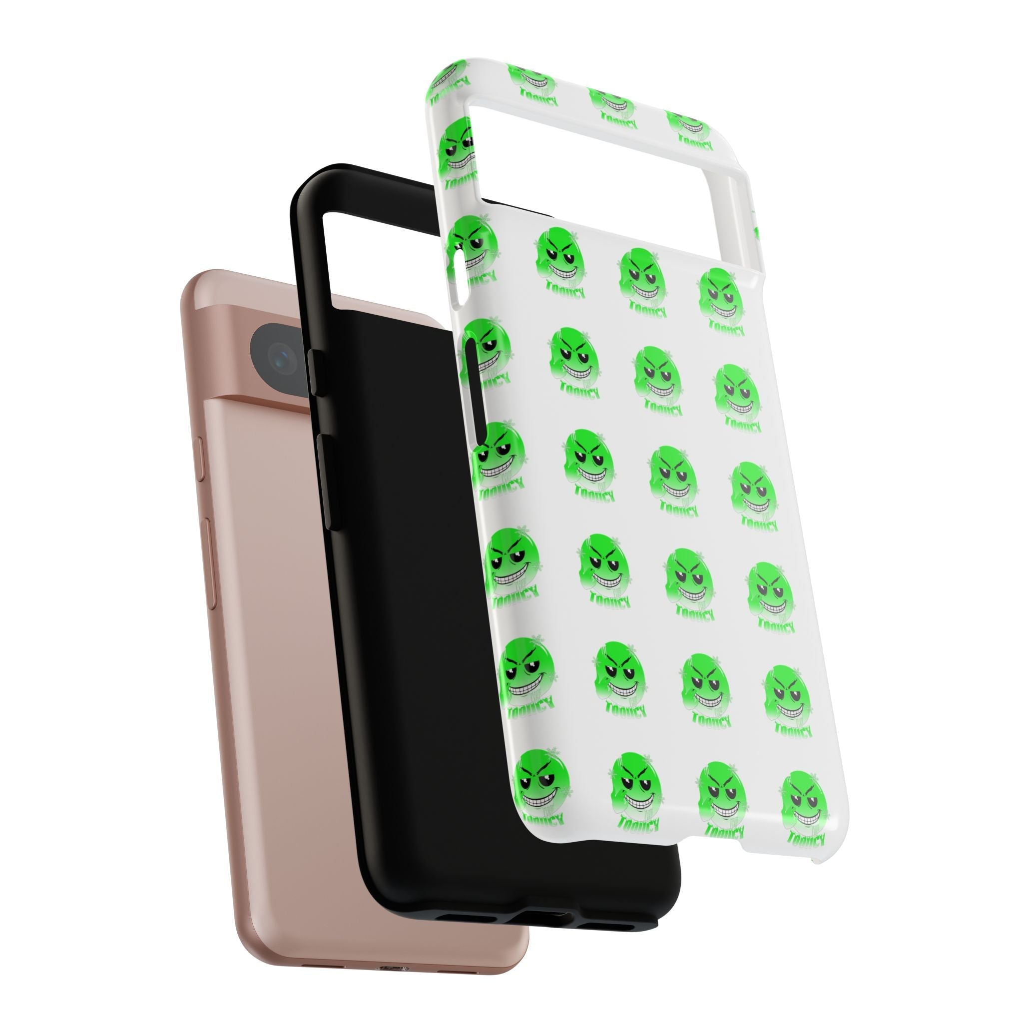 Tooiicy Green Face Phone Case Printify