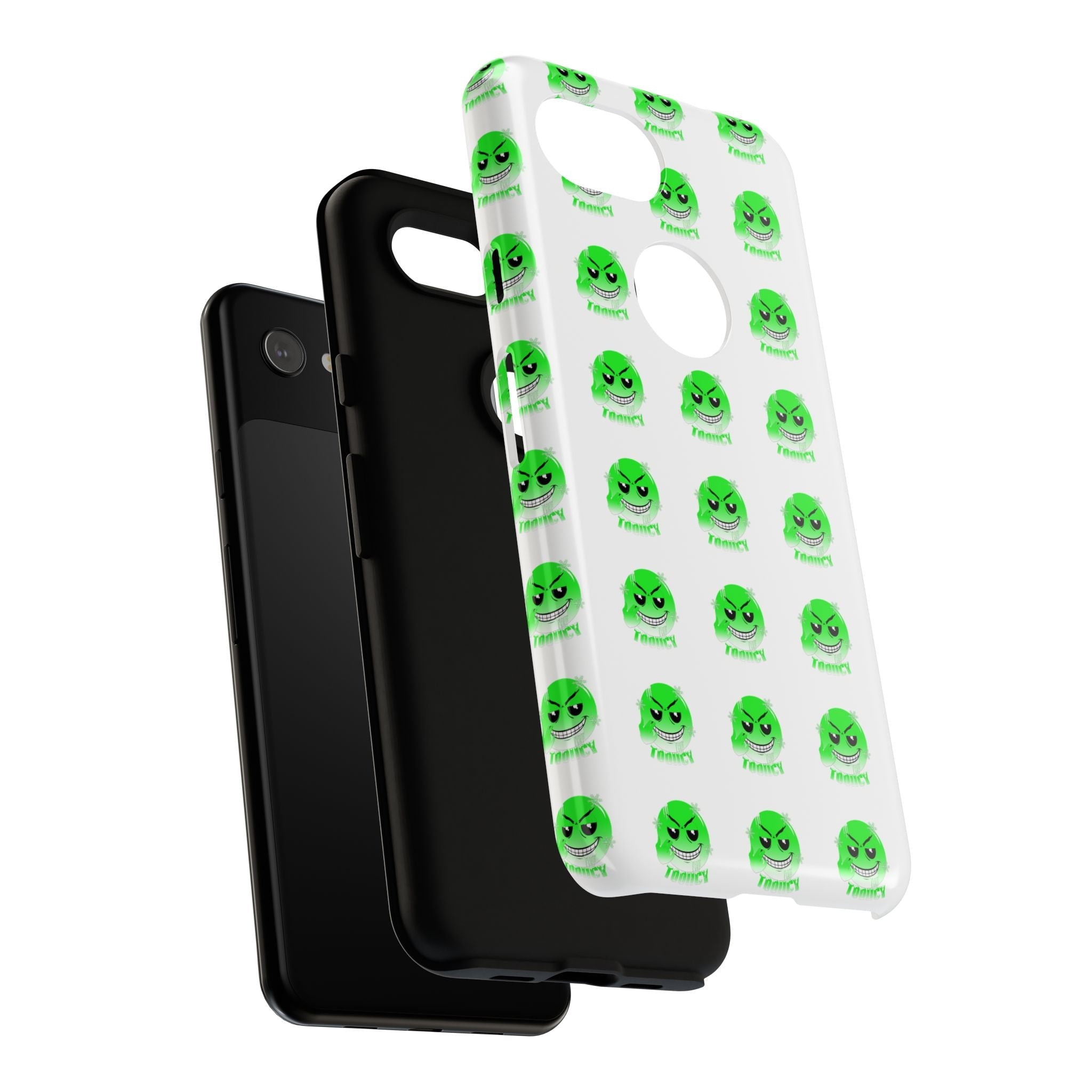 Tooiicy Green Face Phone Case Printify