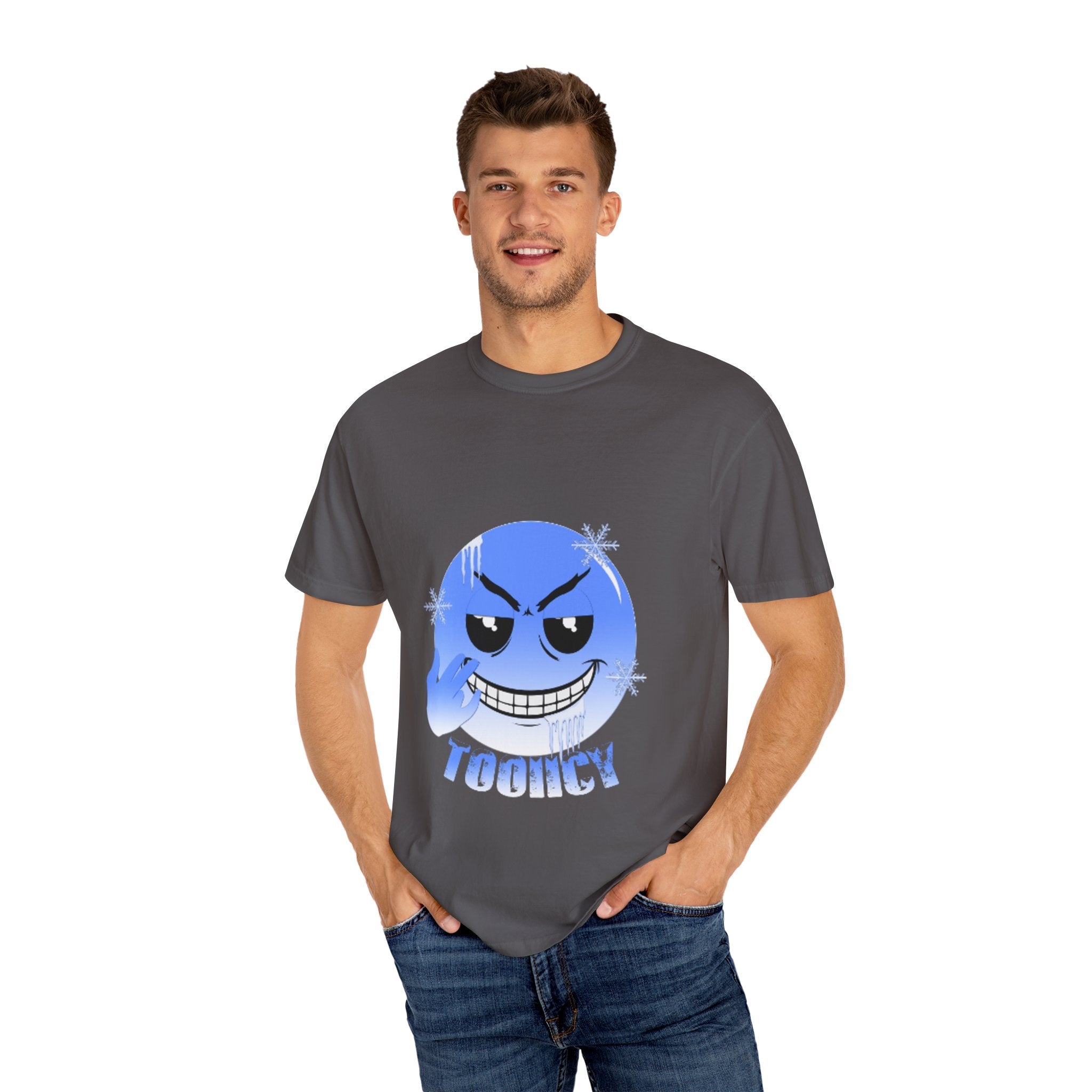 Tooiicy Blue Face T-shirt Printify