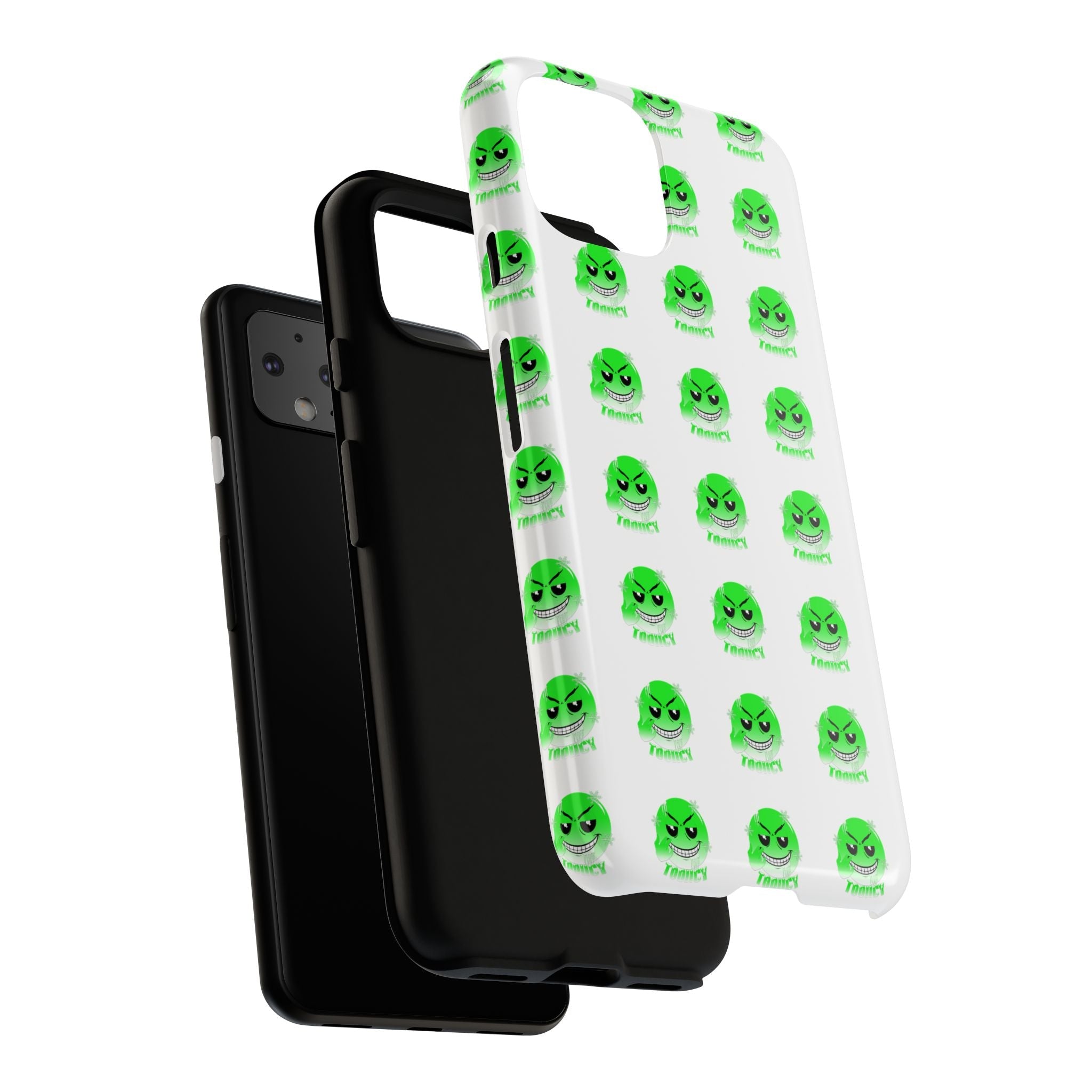 Tooiicy Green Face Phone Case Printify