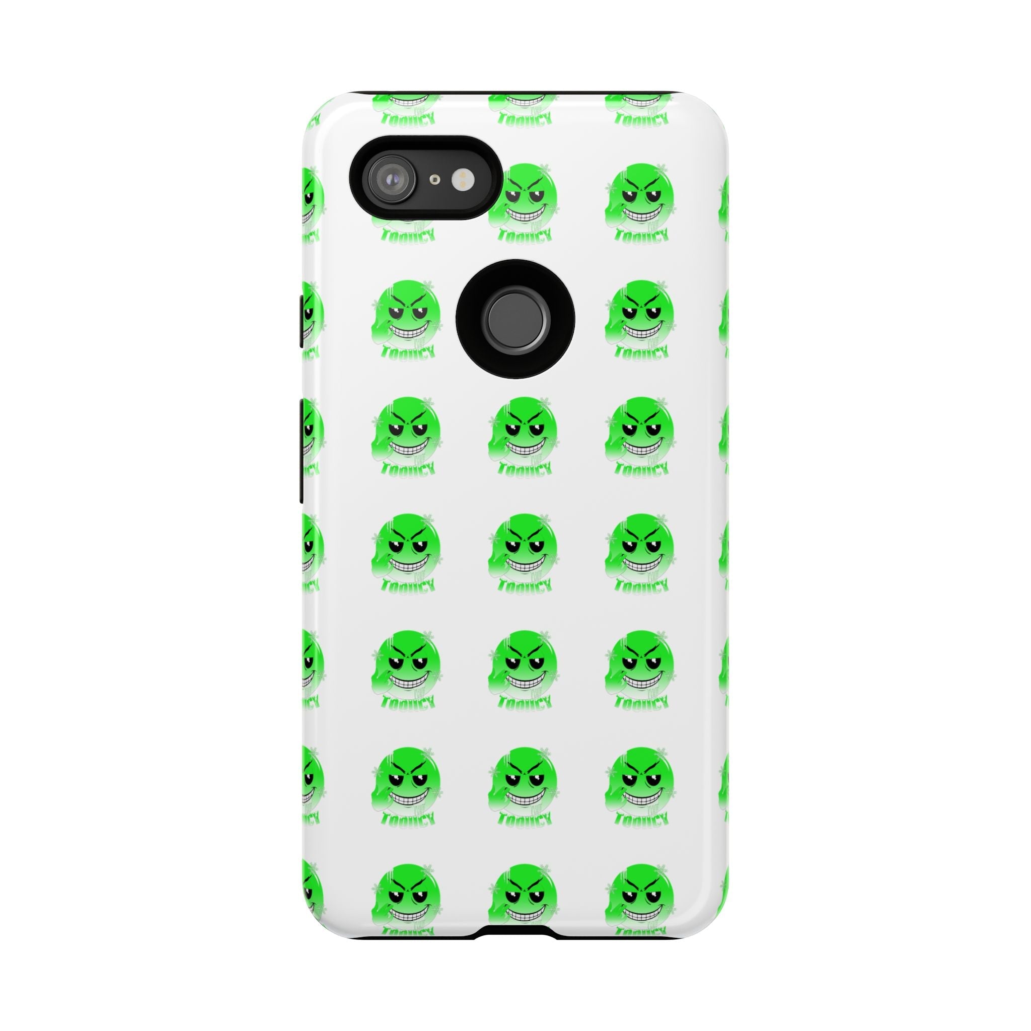Tooiicy Green Face Phone Case Printify