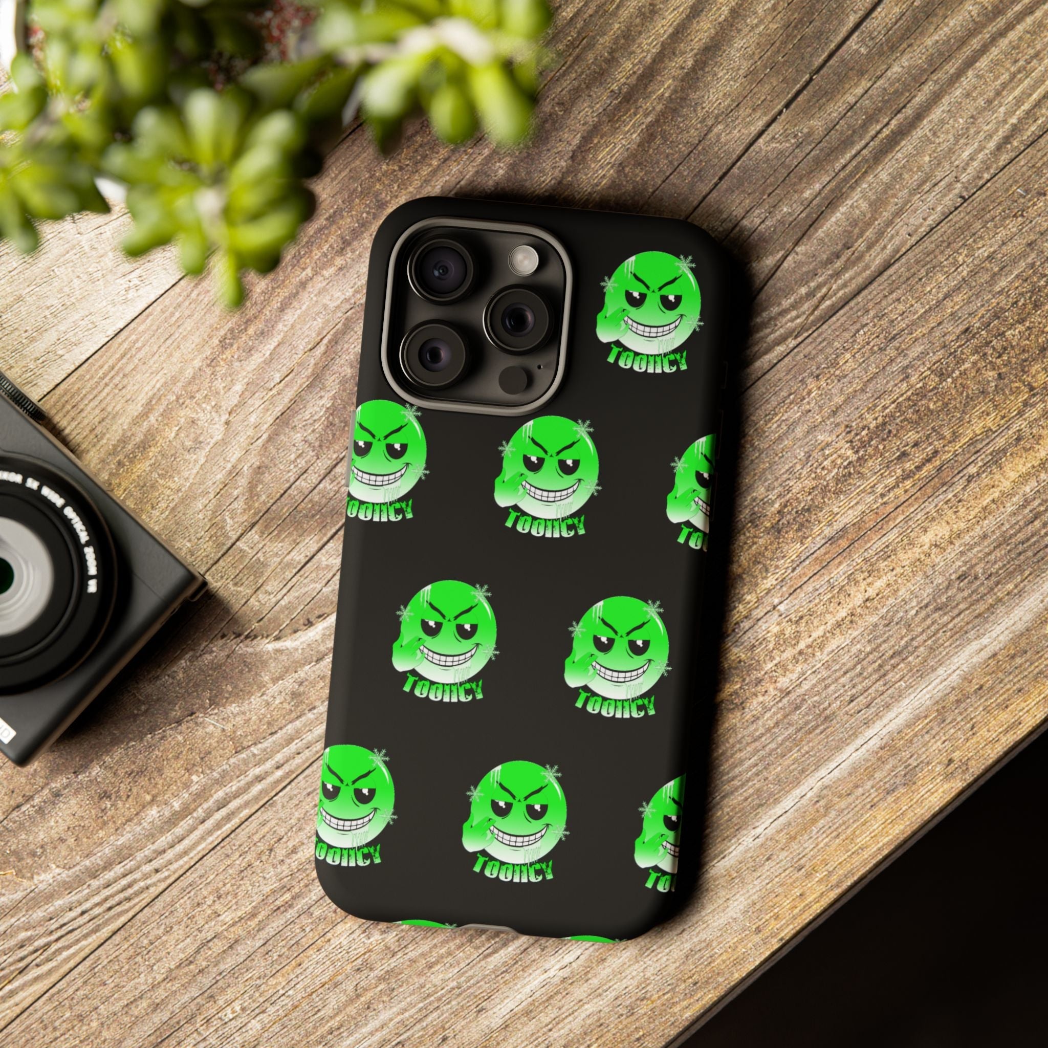Phone Case - Green Face Tooiicy Design Printify
