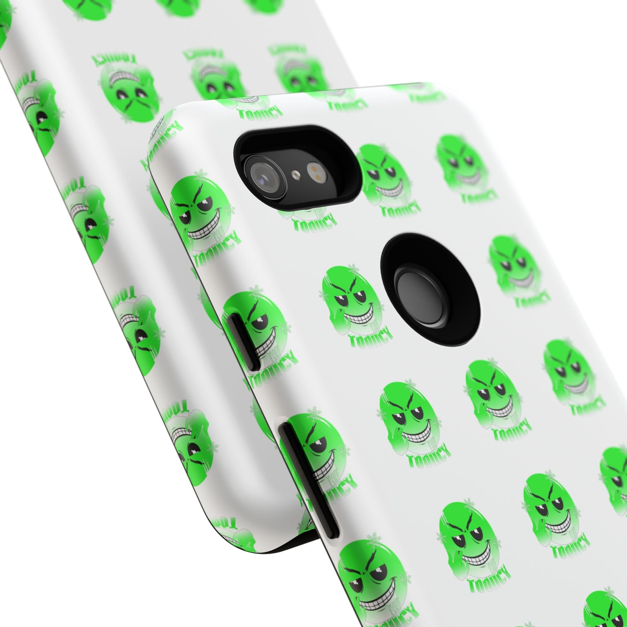Tooiicy Green Face Phone Case Printify