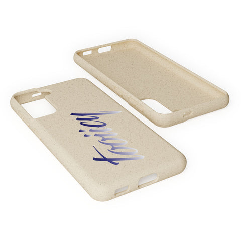 Eco-Friendly Biodegradable Phone Case - 'Tooiicy' Design