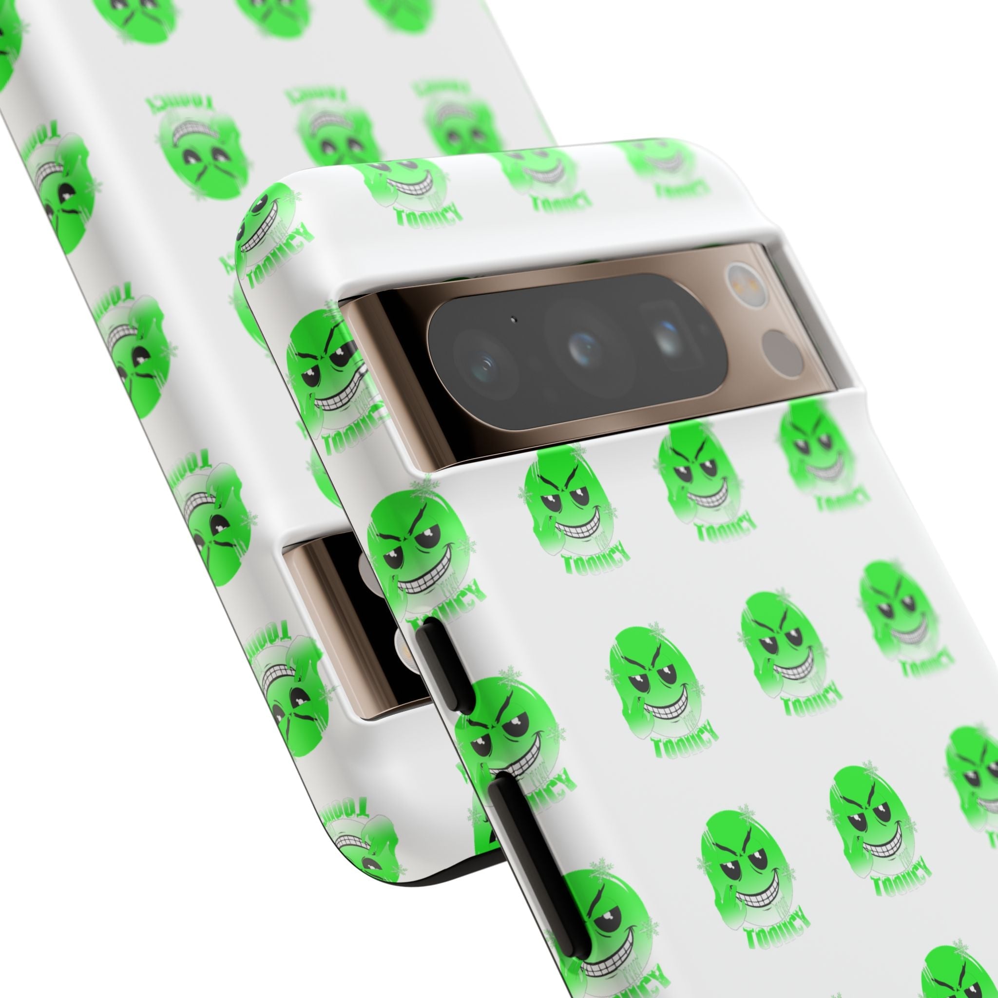 Tooiicy Green Face Phone Case Printify