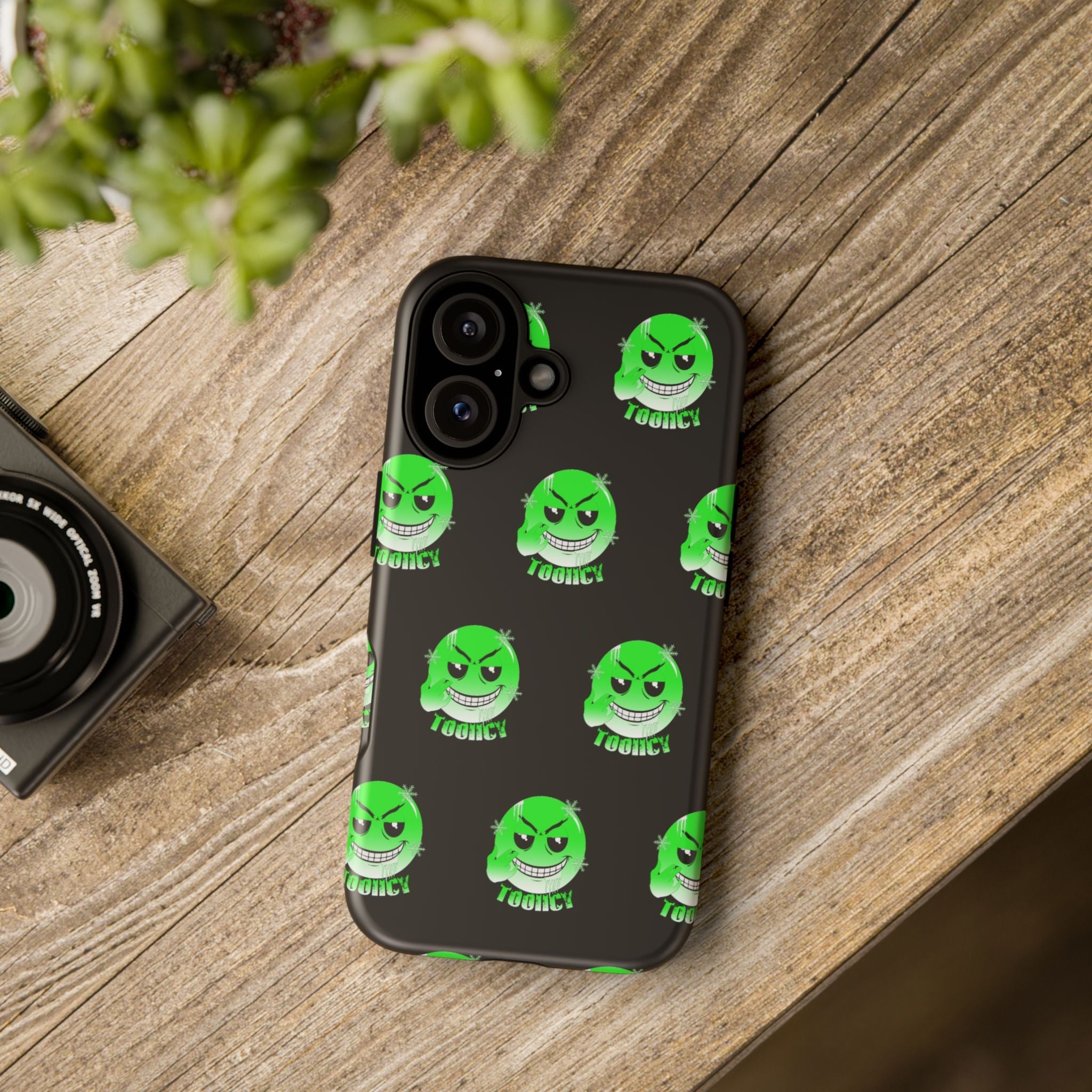 Phone Case - Green Face Tooiicy Design Printify