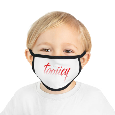 Trendy Kid's Face Mask - Stylish 'Tooiicy' Design for Fashionable Little Ones Printify