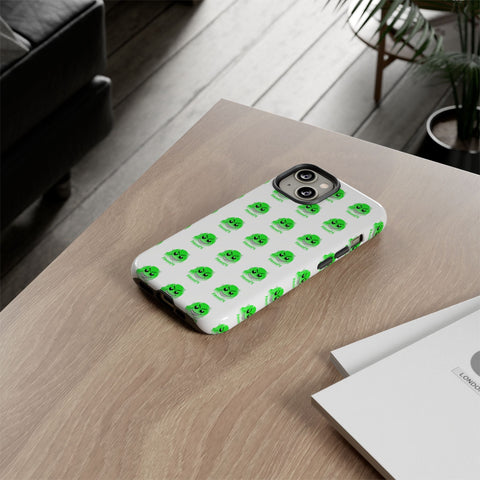 Tooiicy Green Face Phone Case Printify