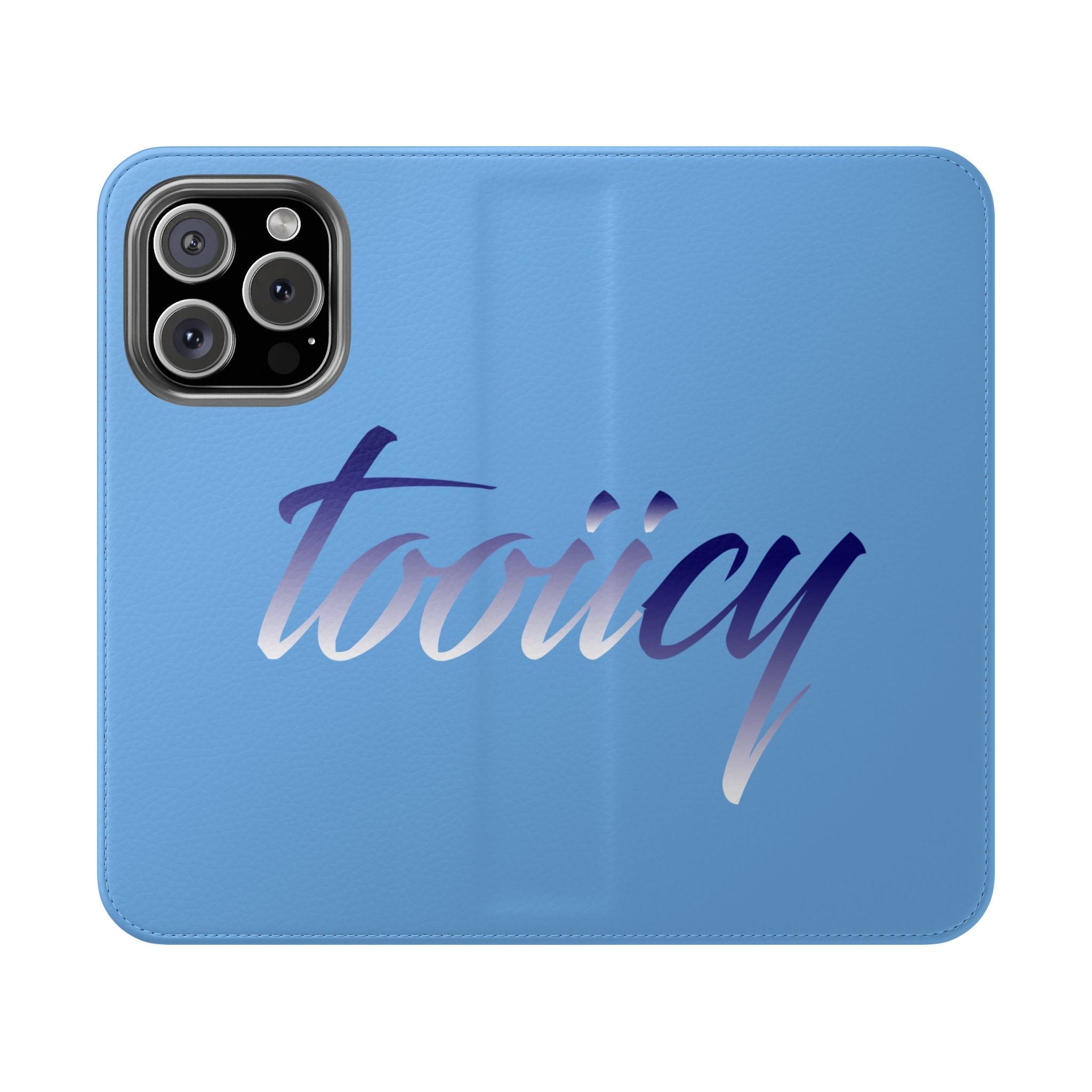 Stylish Flip Case with 'Tooiicy Design for Smartphones Printify