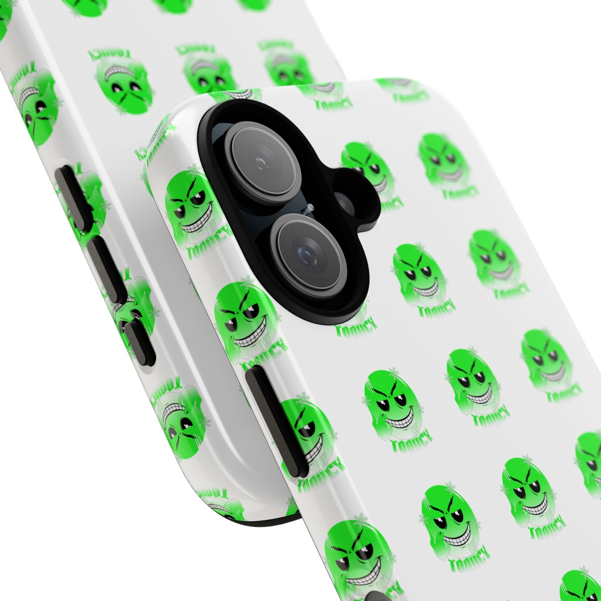 Tooiicy Green Face Phone Case Printify