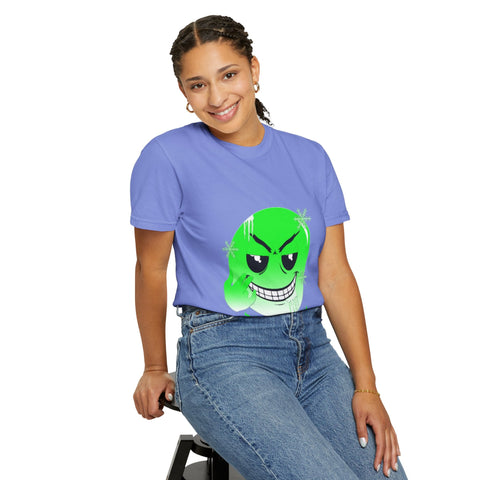 Tooiicy Green Face T-shirt Printify