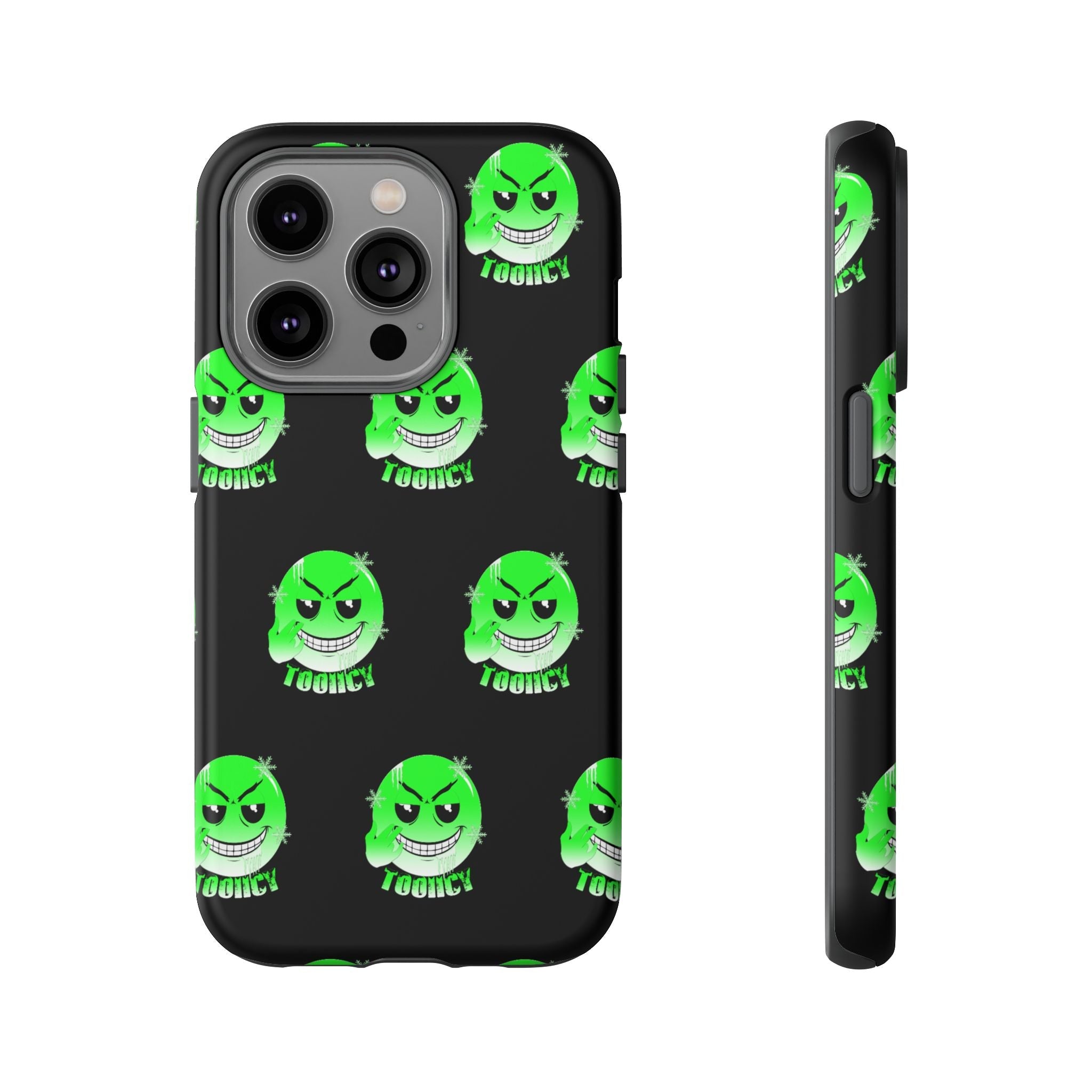 Phone Case - Green Face Tooiicy Design Printify