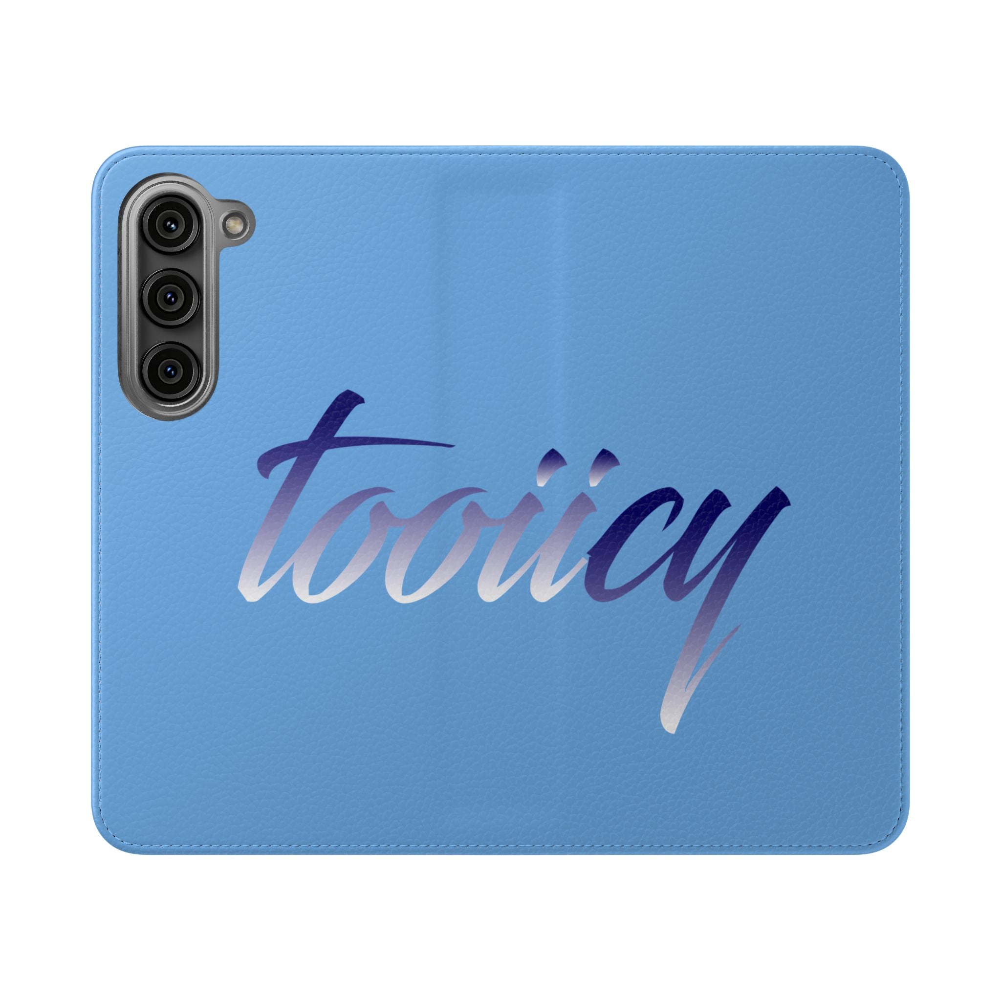 Stylish Flip Case with 'Tooiicy Design for Smartphones Printify