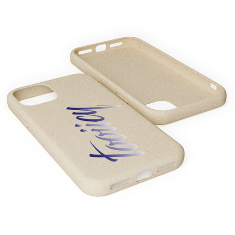 Eco-Friendly Biodegradable Phone Case - 'Tooiicy' Design