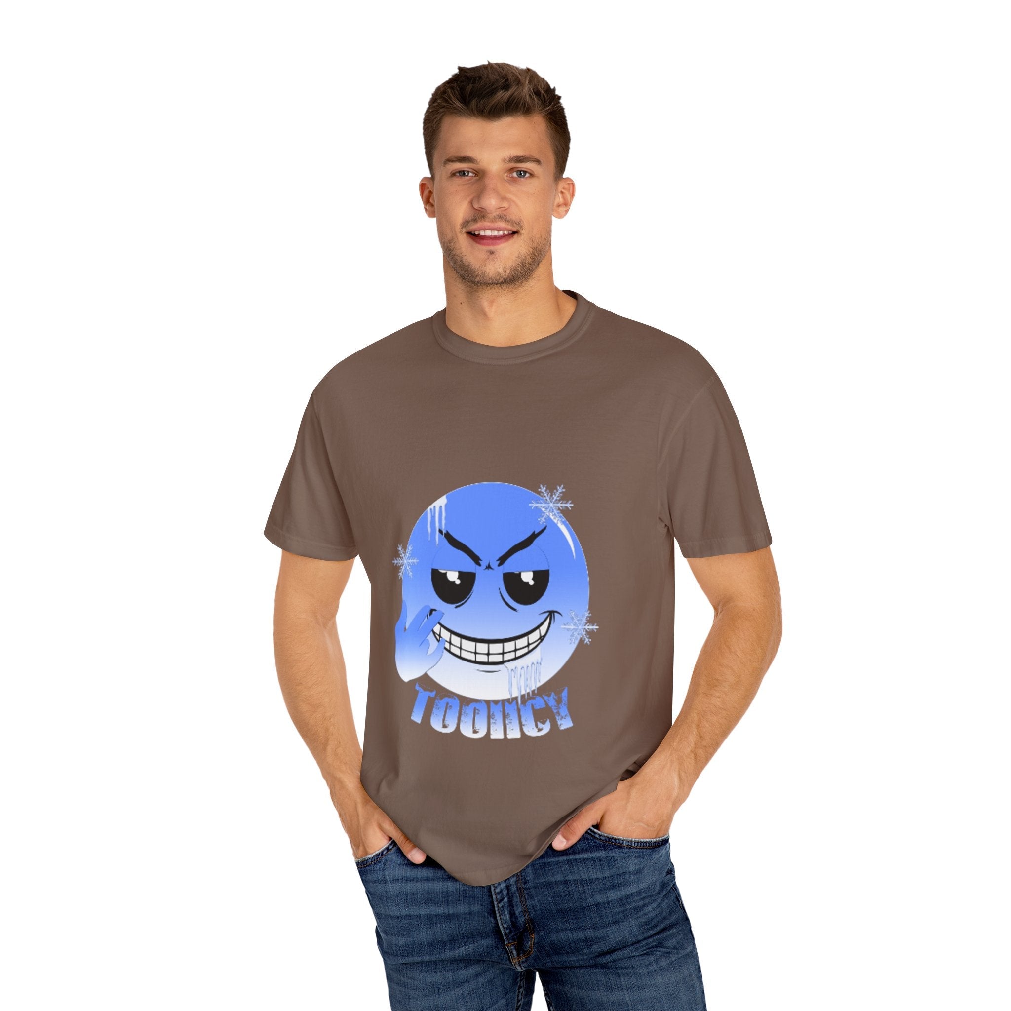 Tooiicy Blue Face T-shirt Printify