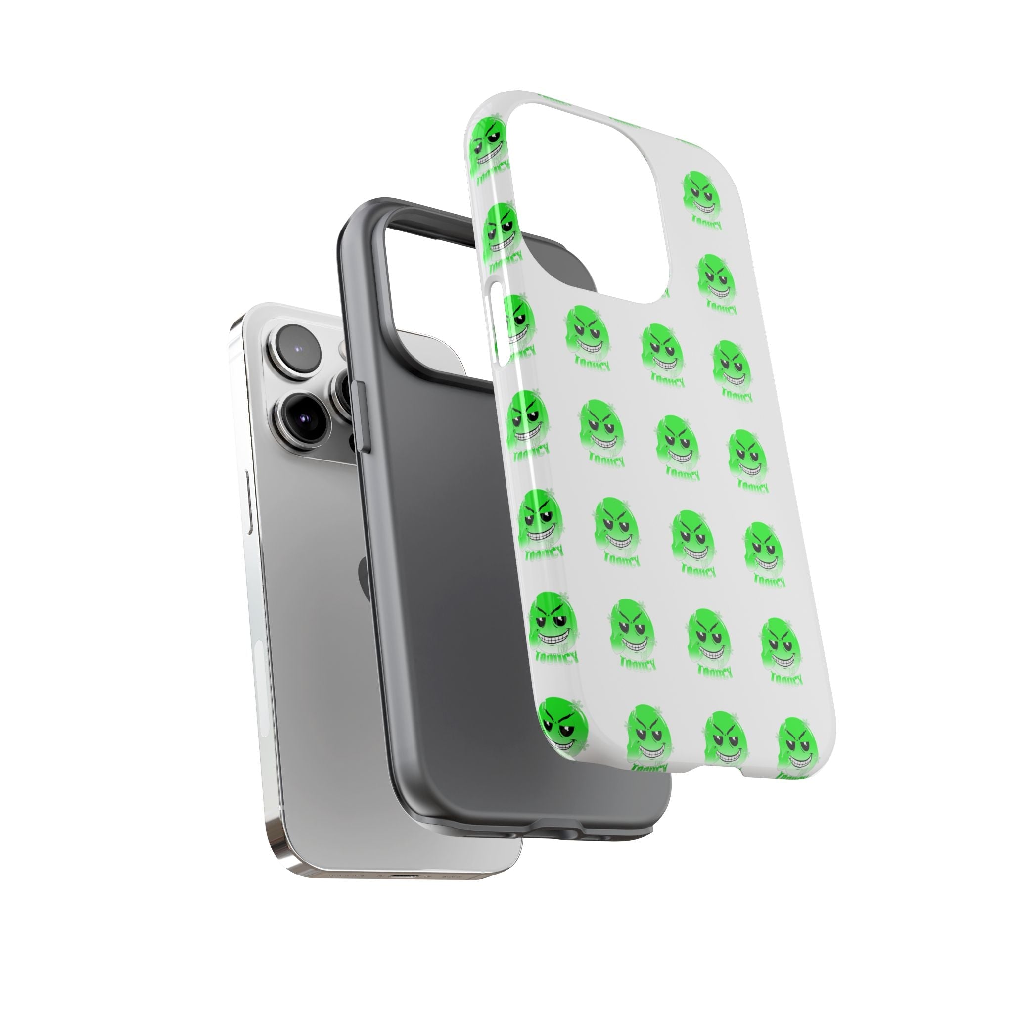 Tooiicy Green Face Phone Case Printify