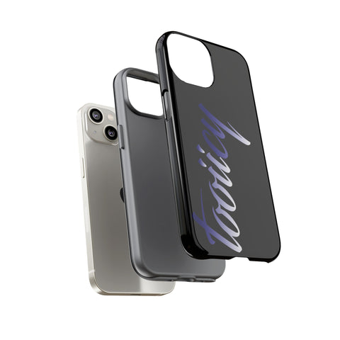 Stylish Tough Phone Case - ‘Tooiicy’ Design for Trendsetters