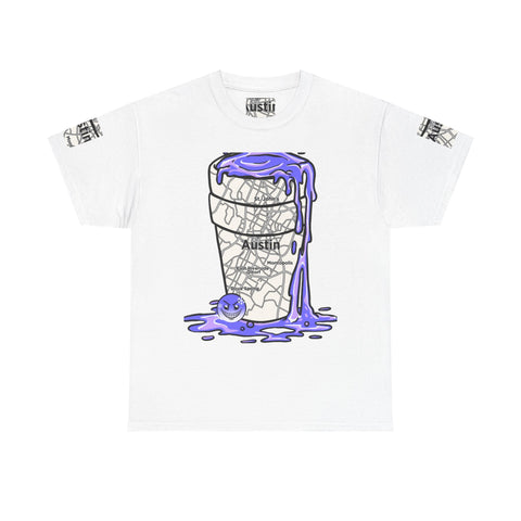 Austin Texas Map Texas Tea Shirt from Tooiicy Clothing Printify