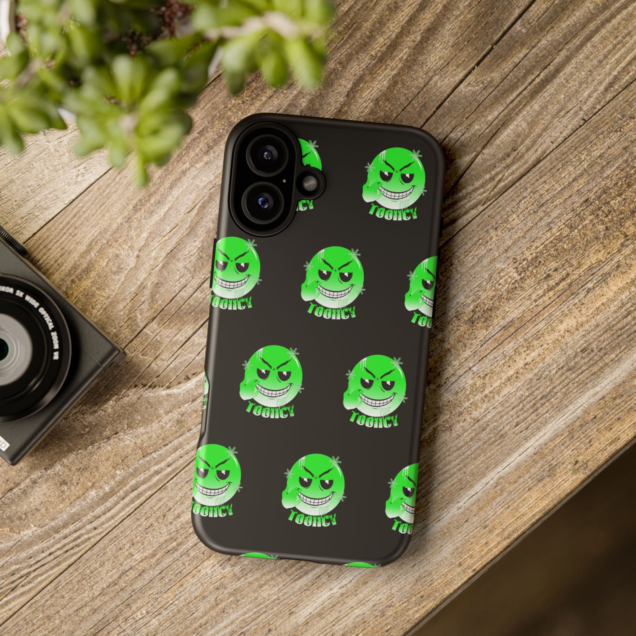 Phone Case - Green Face Tooiicy Design Printify