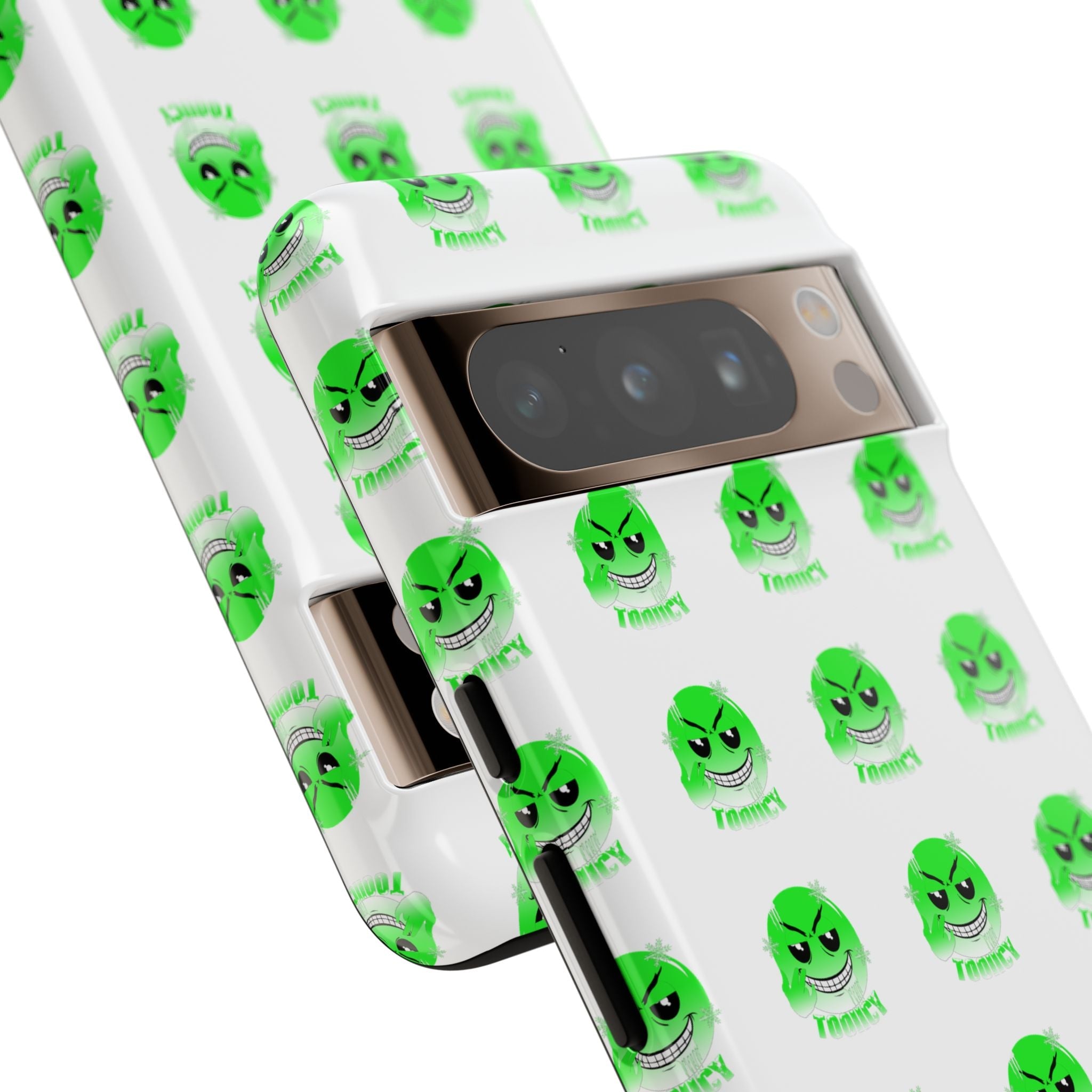Tooiicy Green Face Phone Case Printify