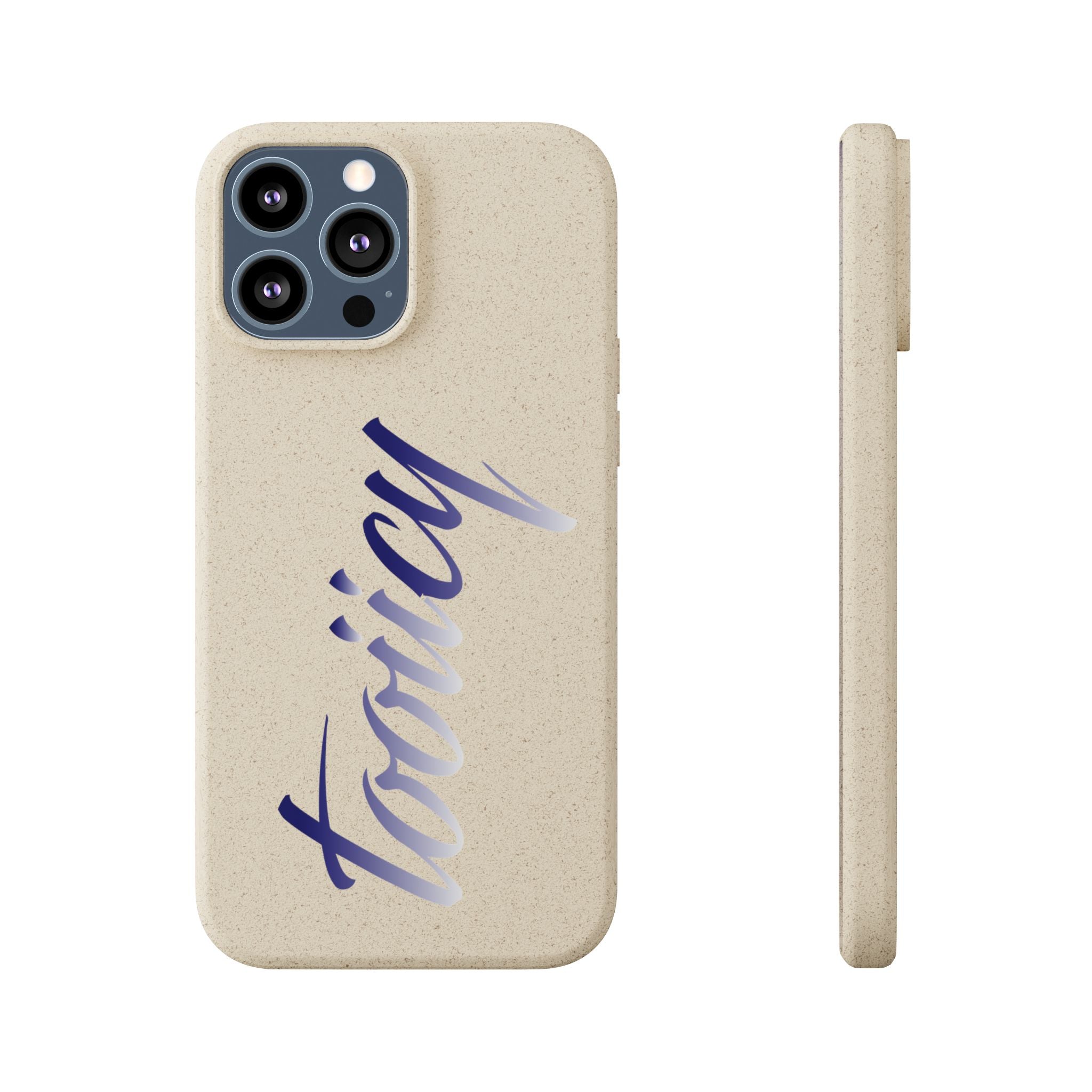 Eco-Friendly Biodegradable Phone Case - 'Tooiicy' Design Printify