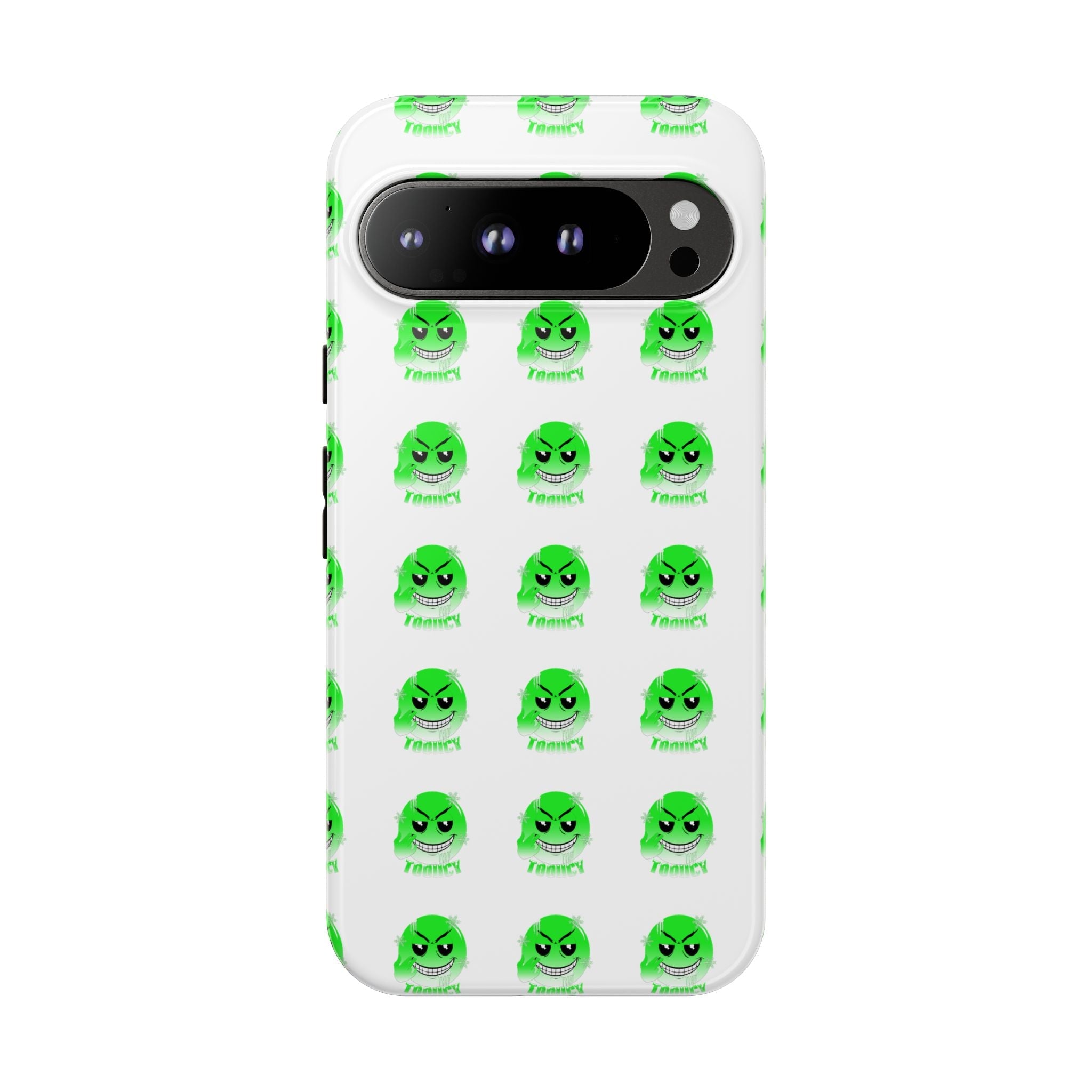 Tooiicy Green Face Phone Case Printify