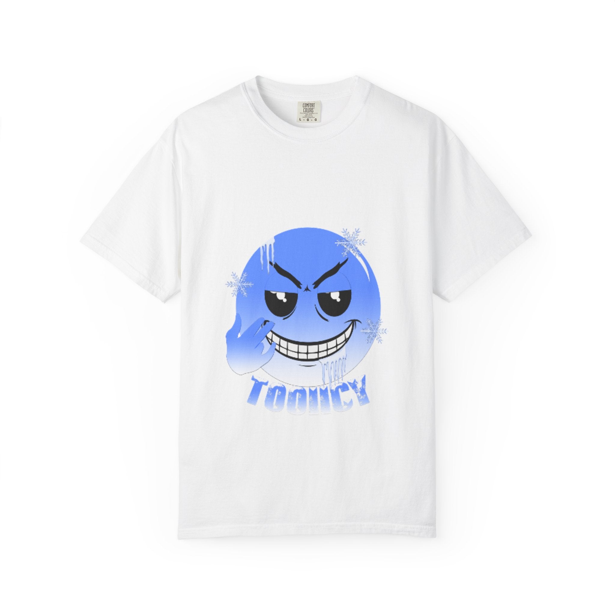 Tooiicy Blue Face T-shirt Printify