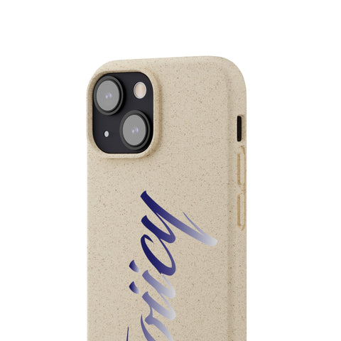 Eco-Friendly Biodegradable Phone Case - 'Tooiicy' Design