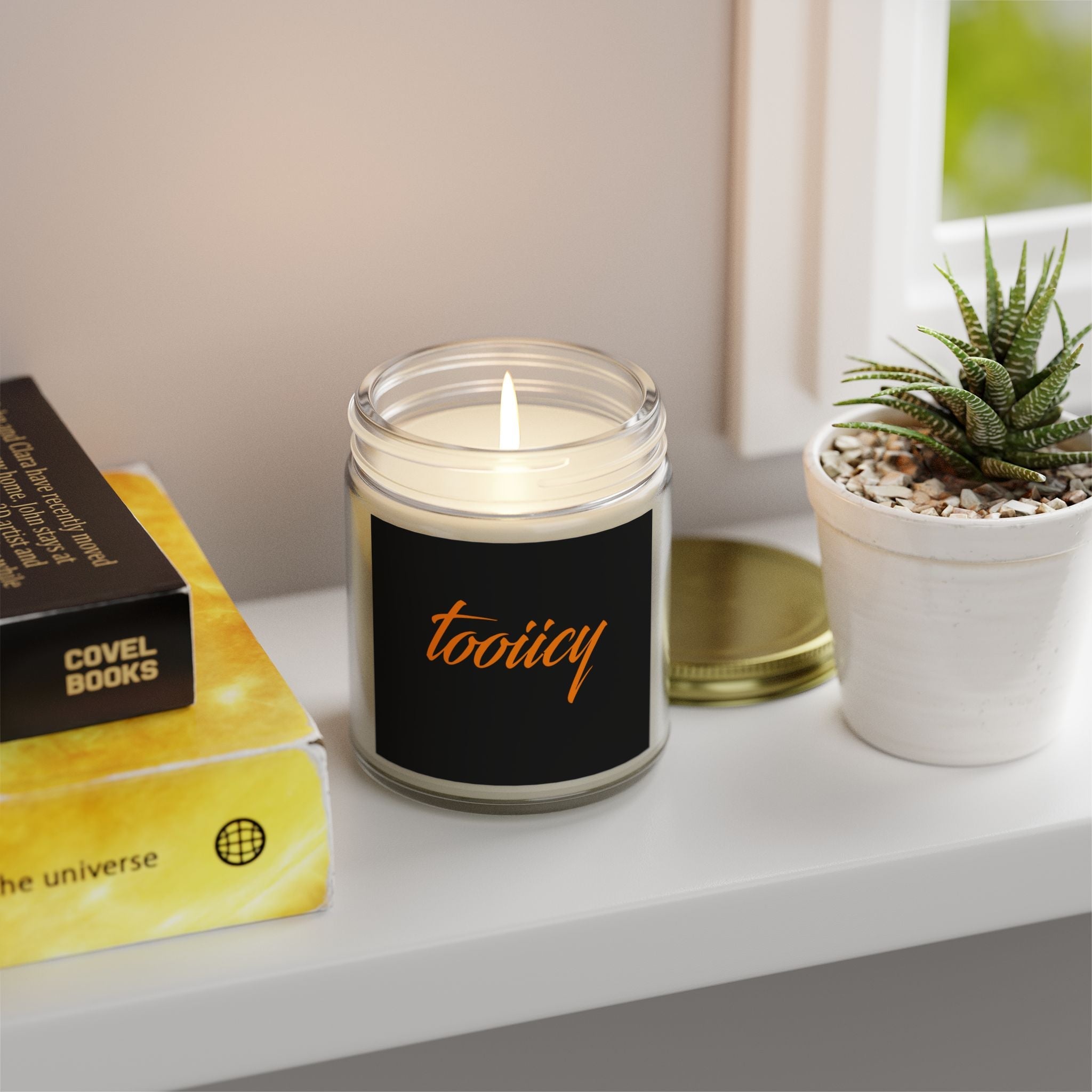 Toxicity Scented Candles - Coconut Apricot Wax (4oz & 9oz) | Relaxing Home Fragrance Printify