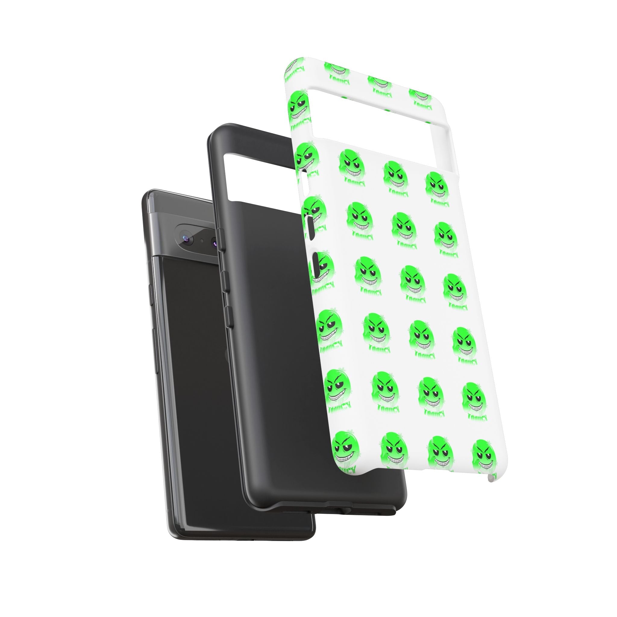 Tooiicy Green Face Phone Case Printify
