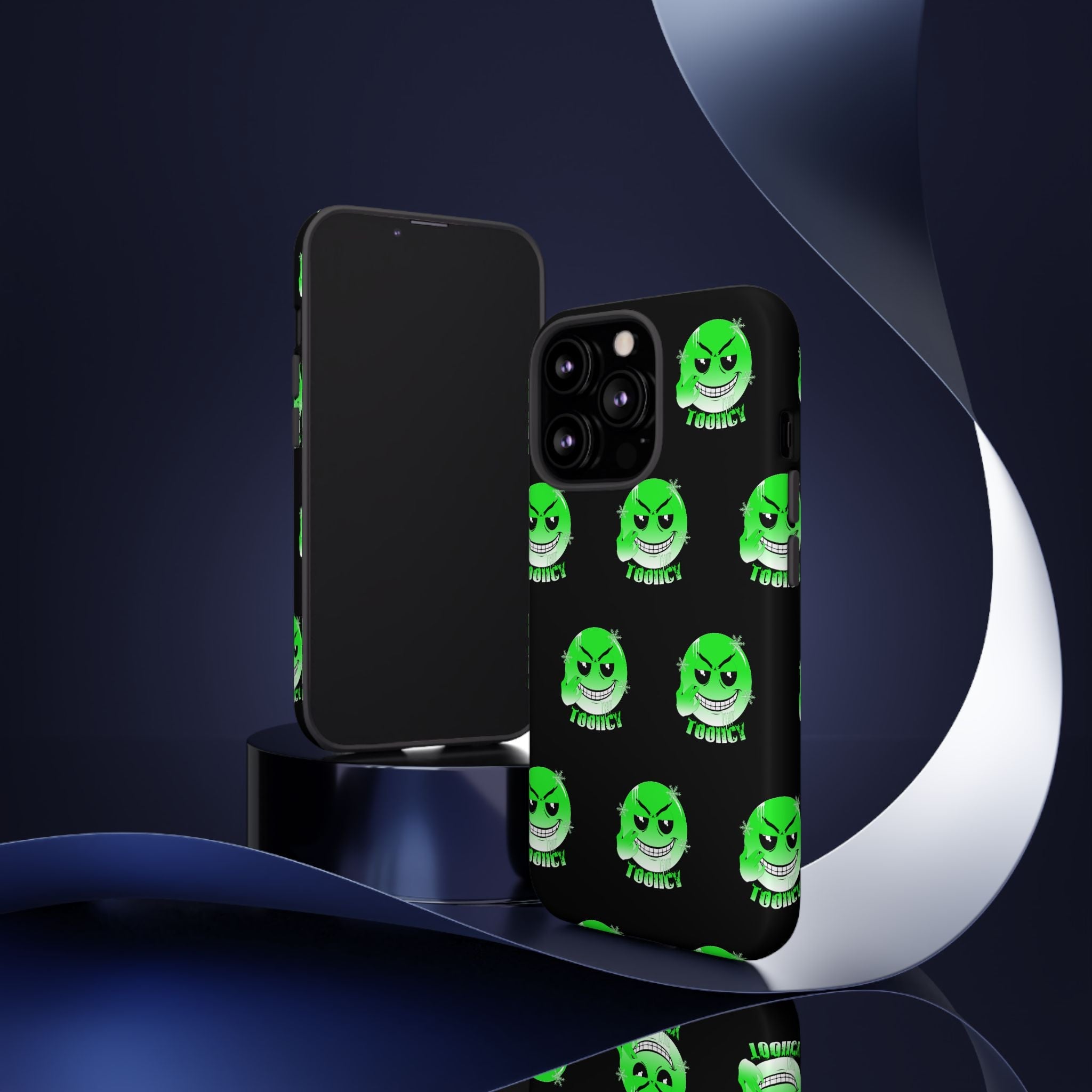 Phone Case - Green Face Tooiicy Design Printify