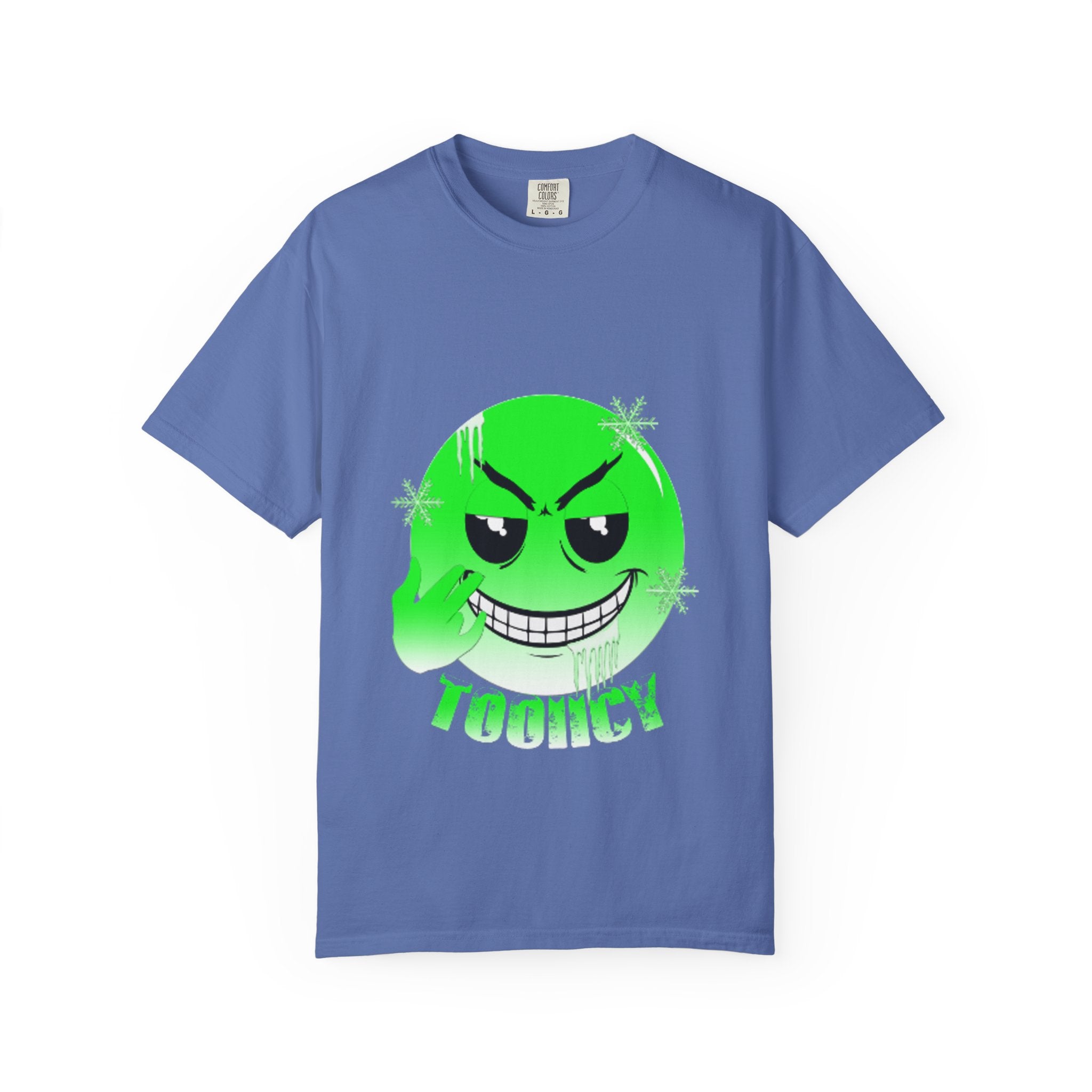 Tooiicy Green Face T-shirt Printify