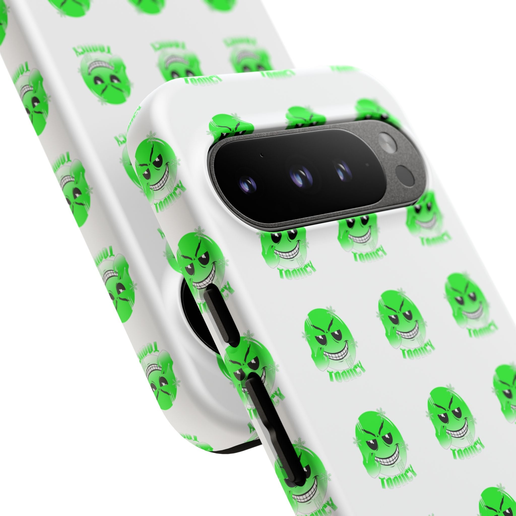 Tooiicy Green Face Phone Case Printify