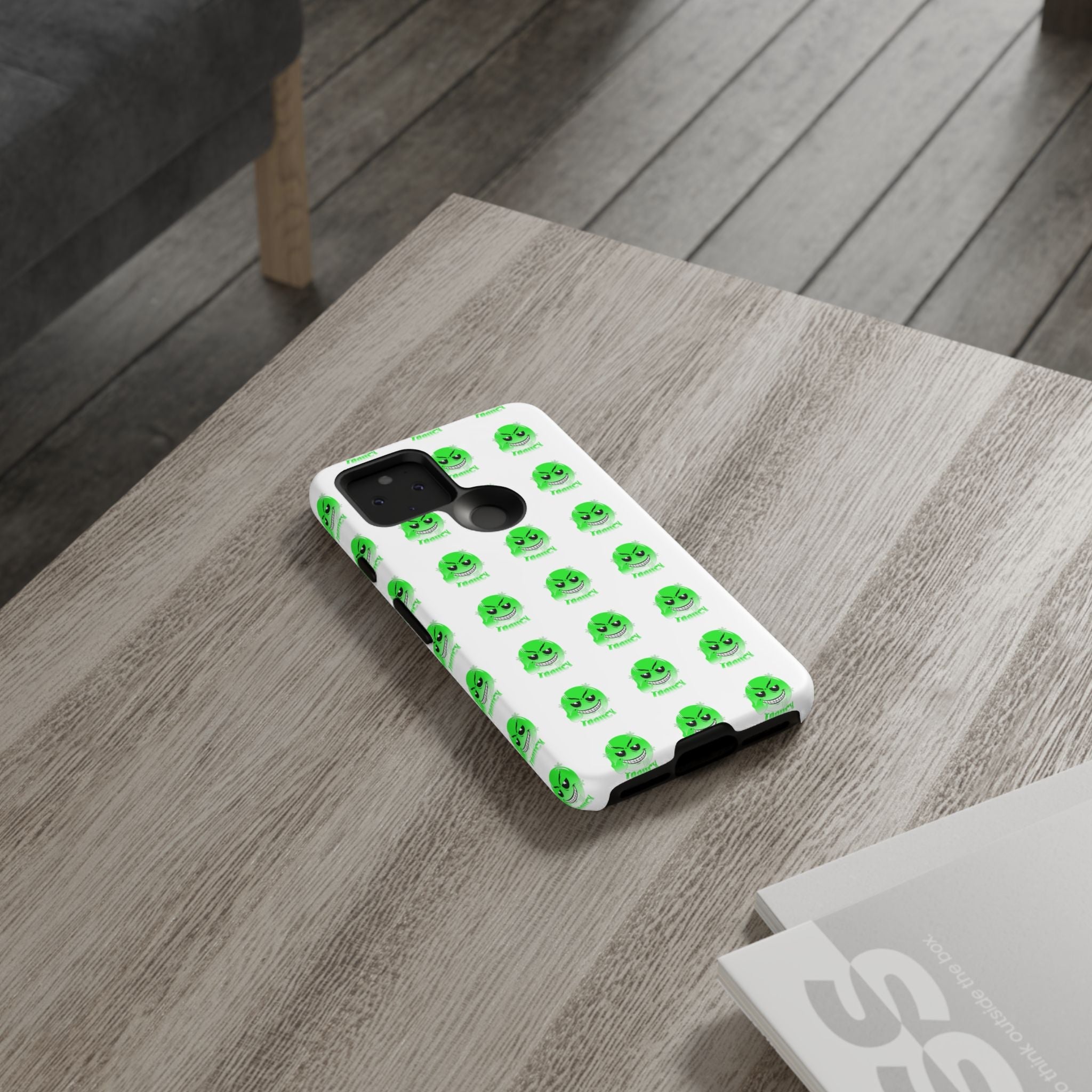 Tooiicy Green Face Phone Case Printify