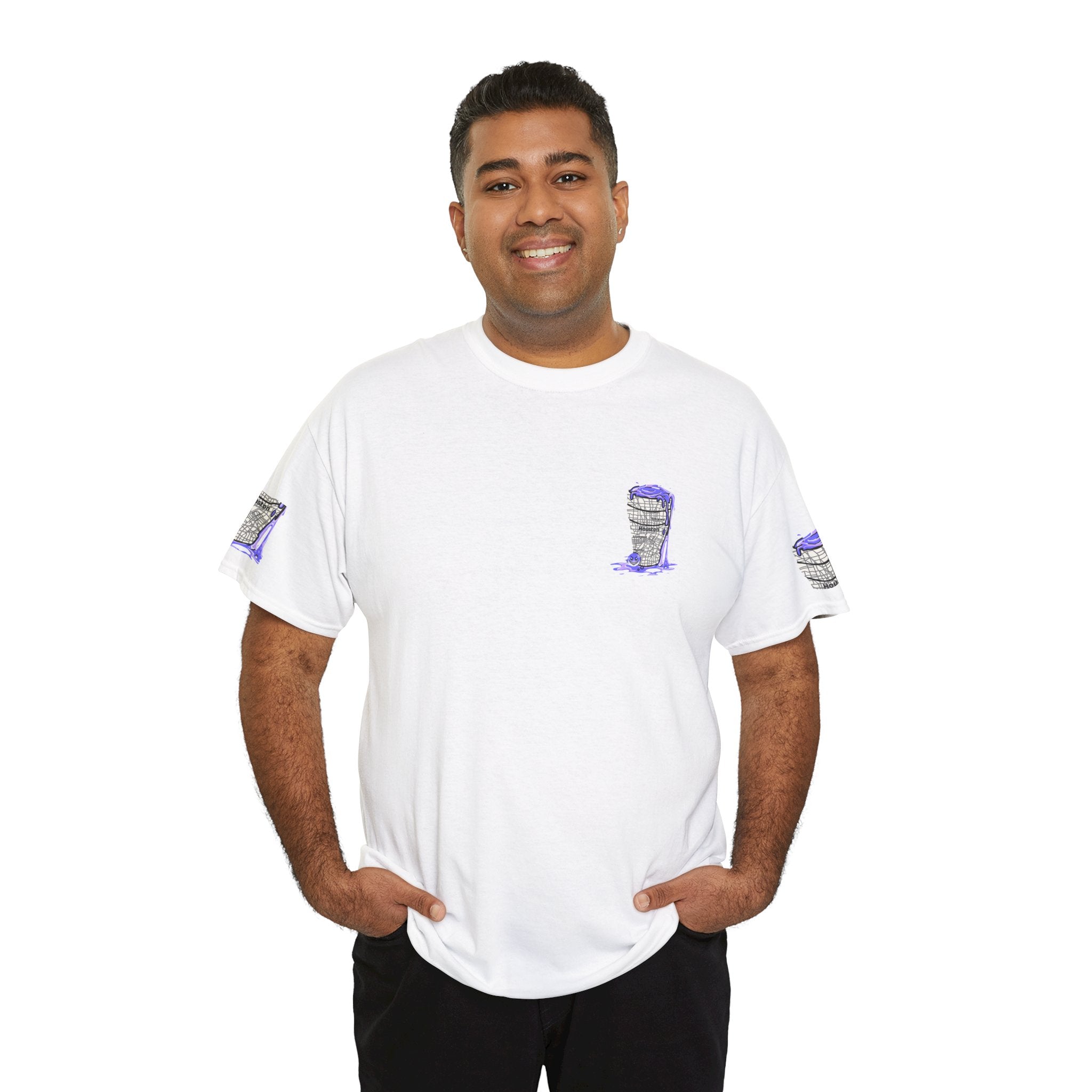 Houston Map Tooiicy Texas Tea-Shirt Printify